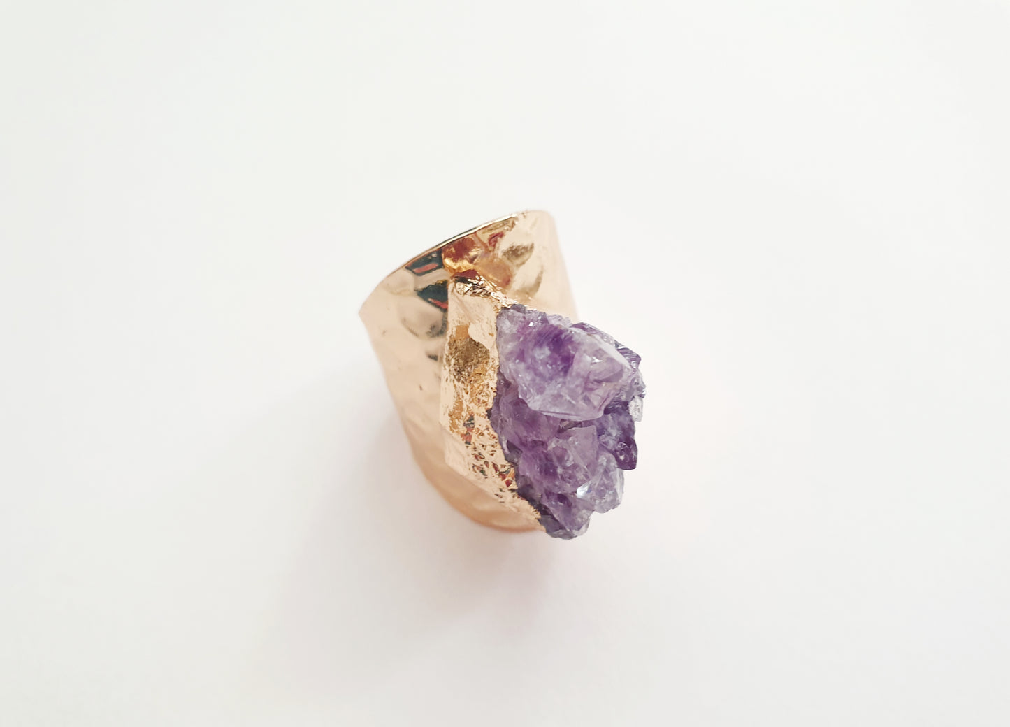 The Luxurious Violet Druze Ring