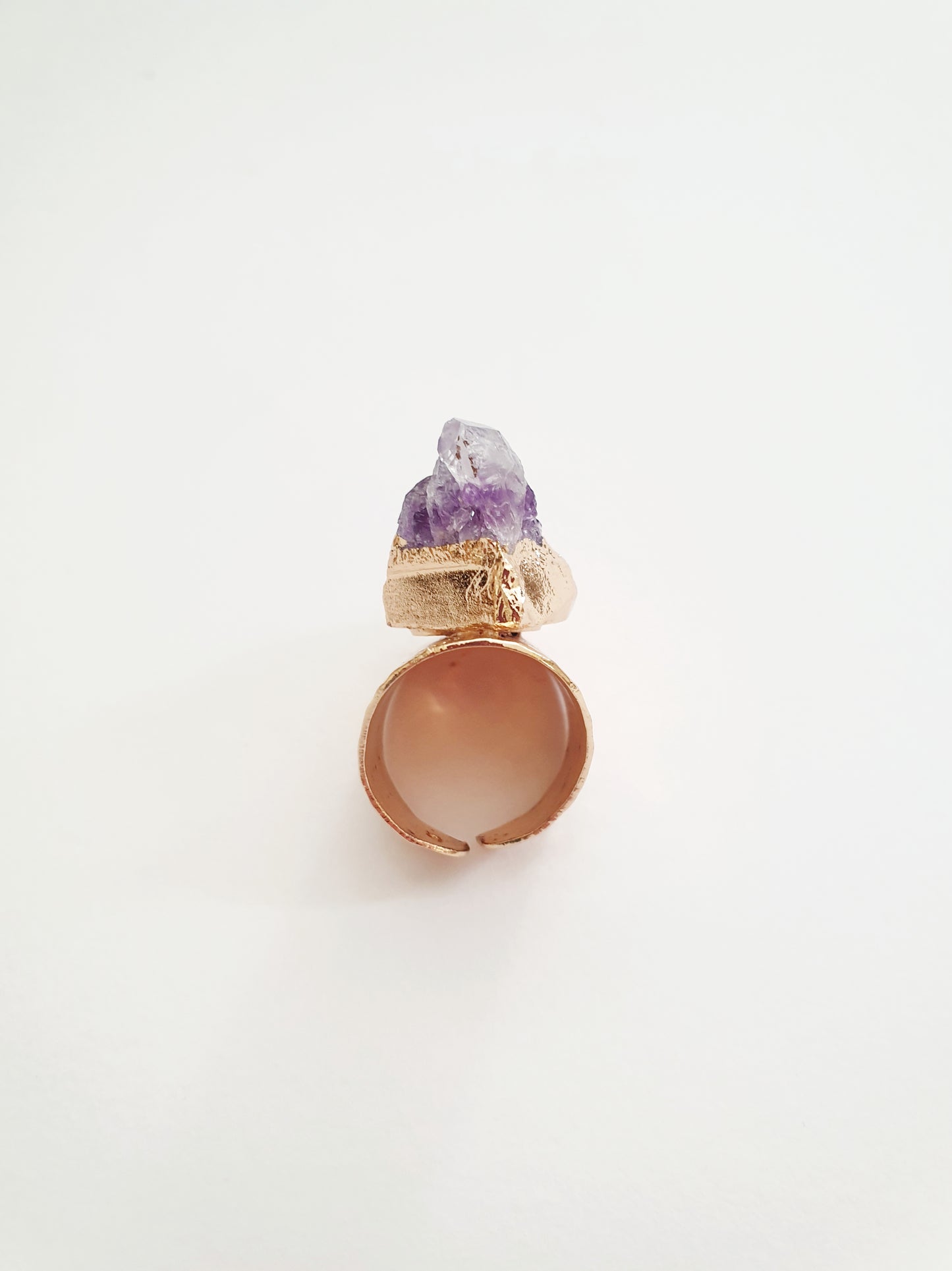The Luxurious Violet Druze Ring