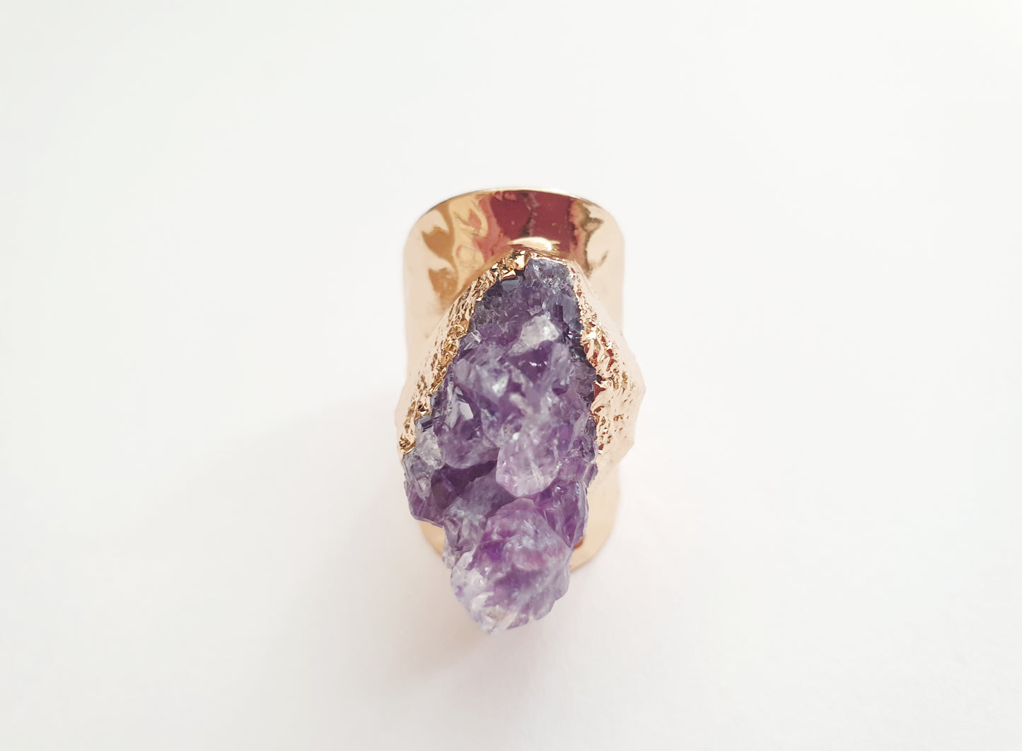 The Luxurious Violet Druze Ring