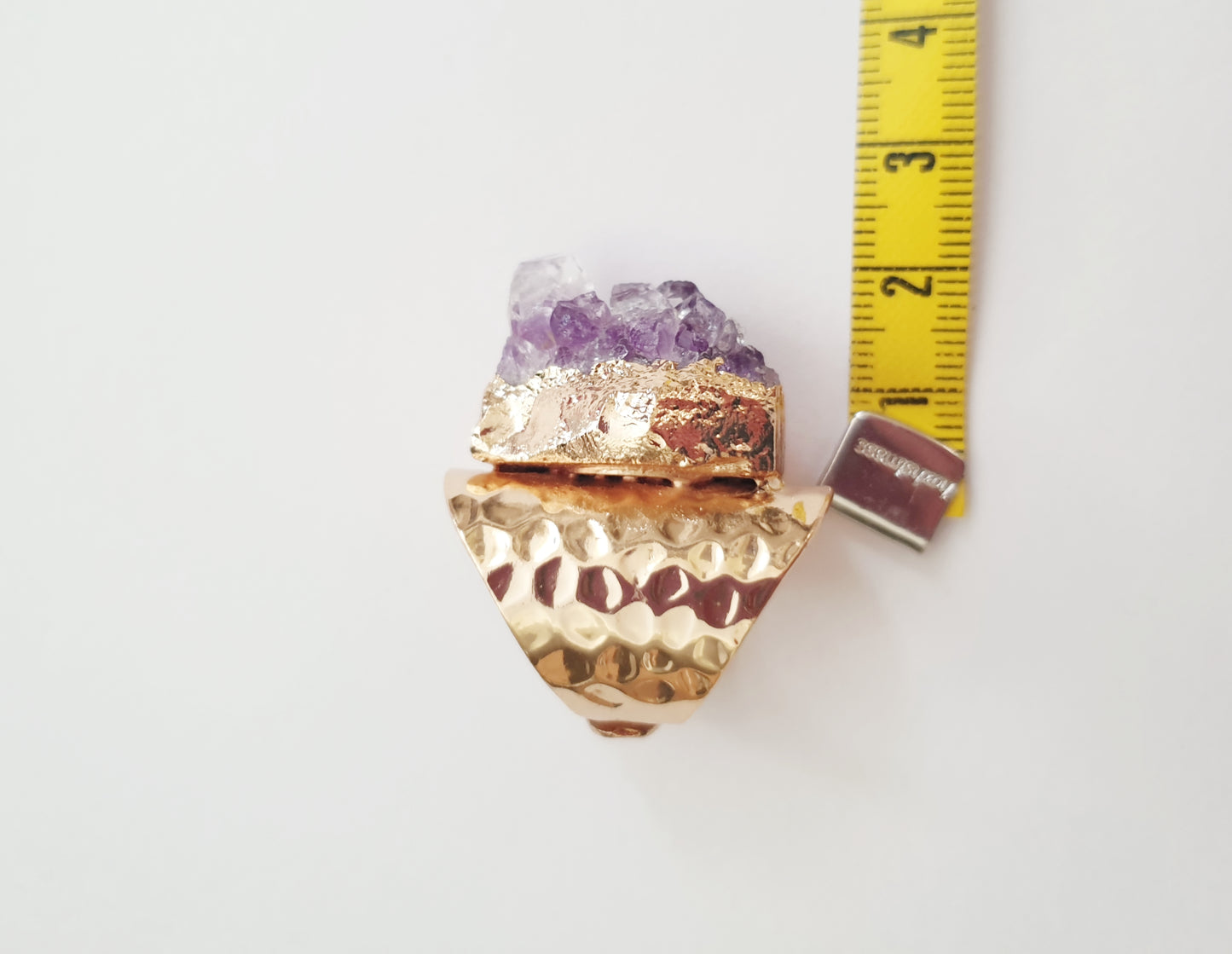 The Luxurious Violet Druze Ring