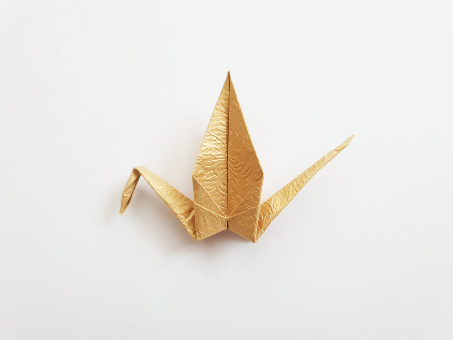 The Golden Origami Cranes
