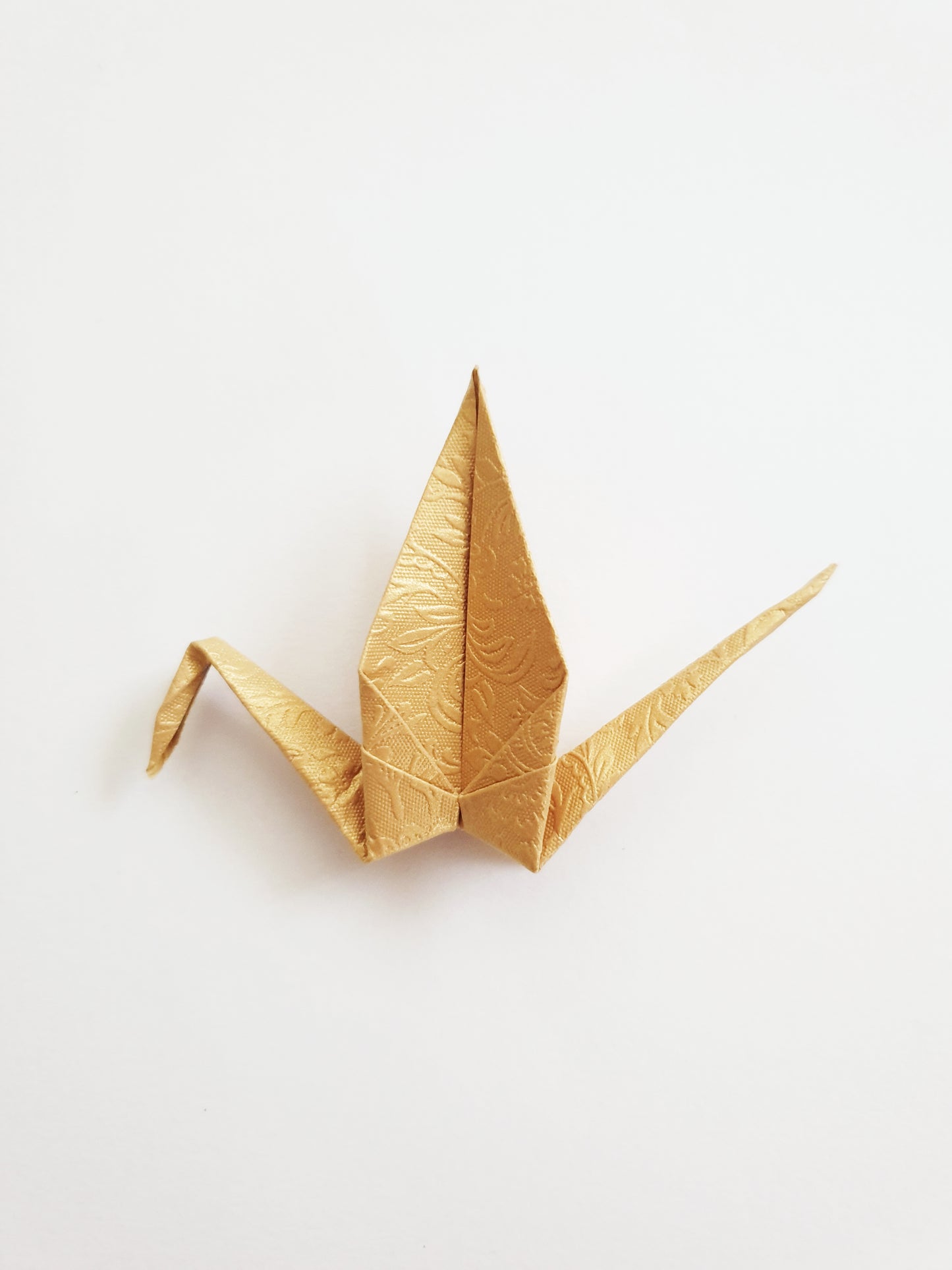 The Golden Origami Cranes