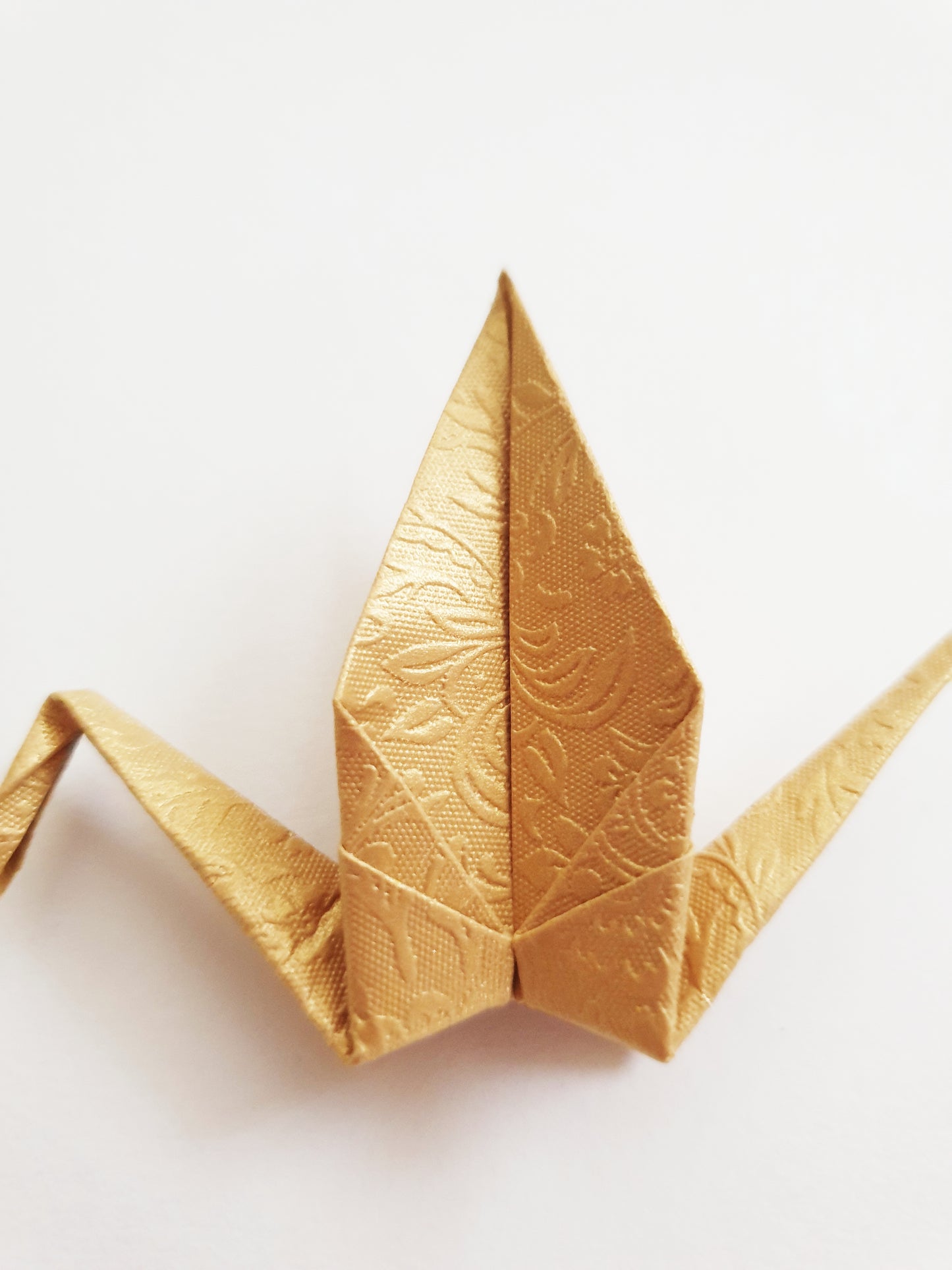 The Golden Origami Cranes