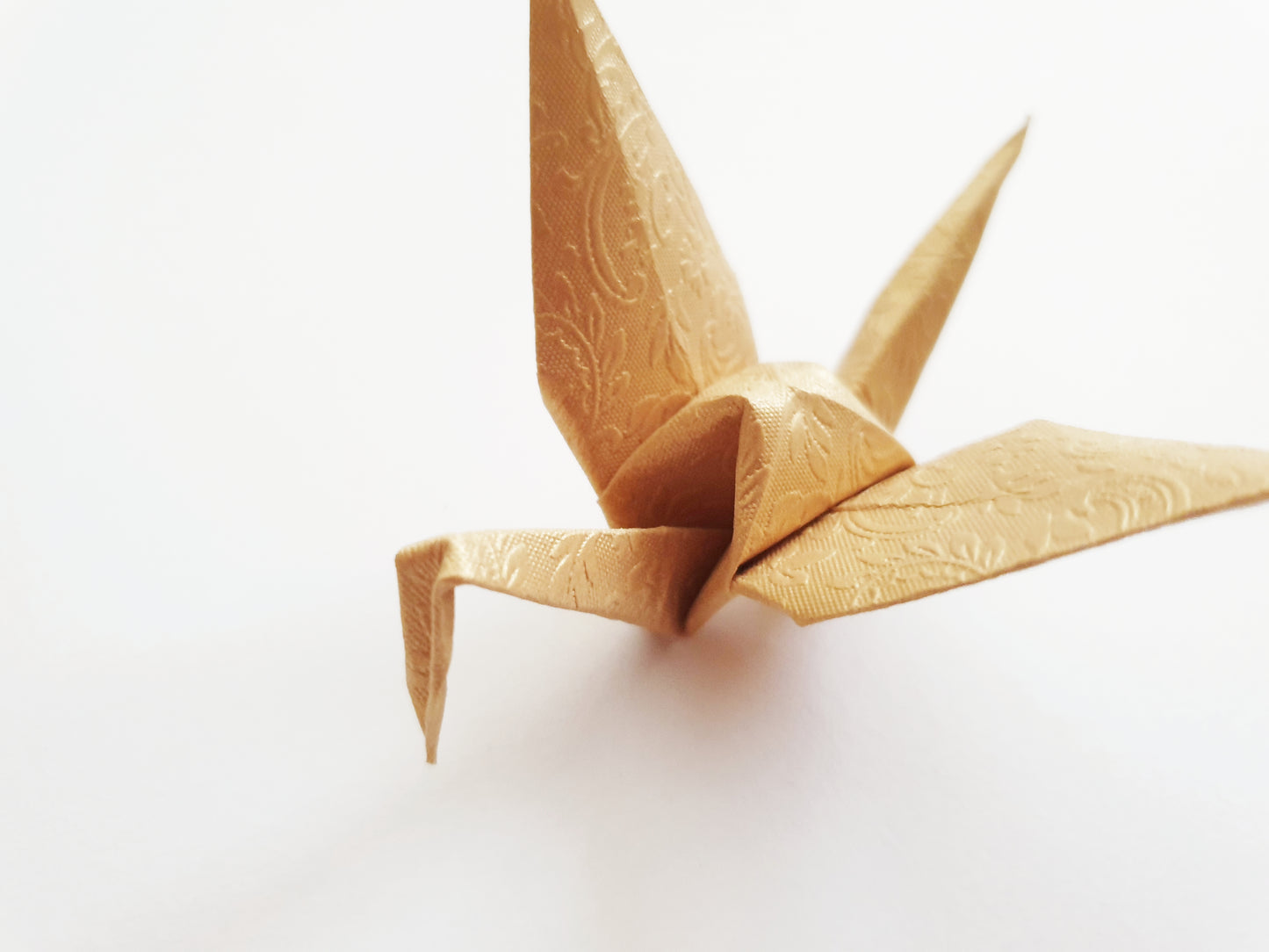 The Golden Origami Cranes