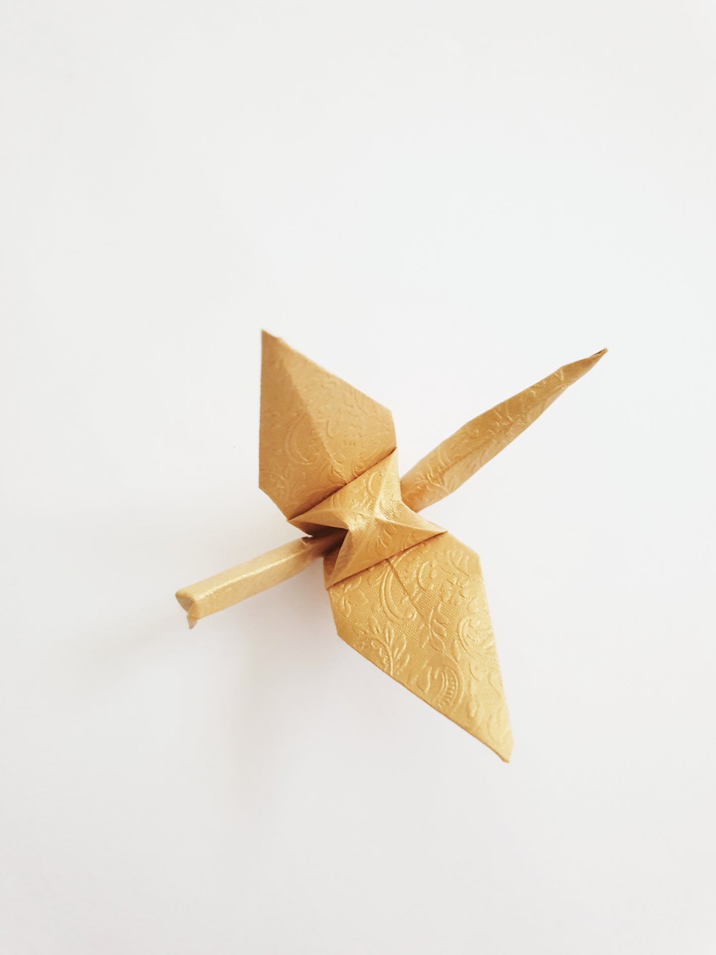The Golden Origami Cranes