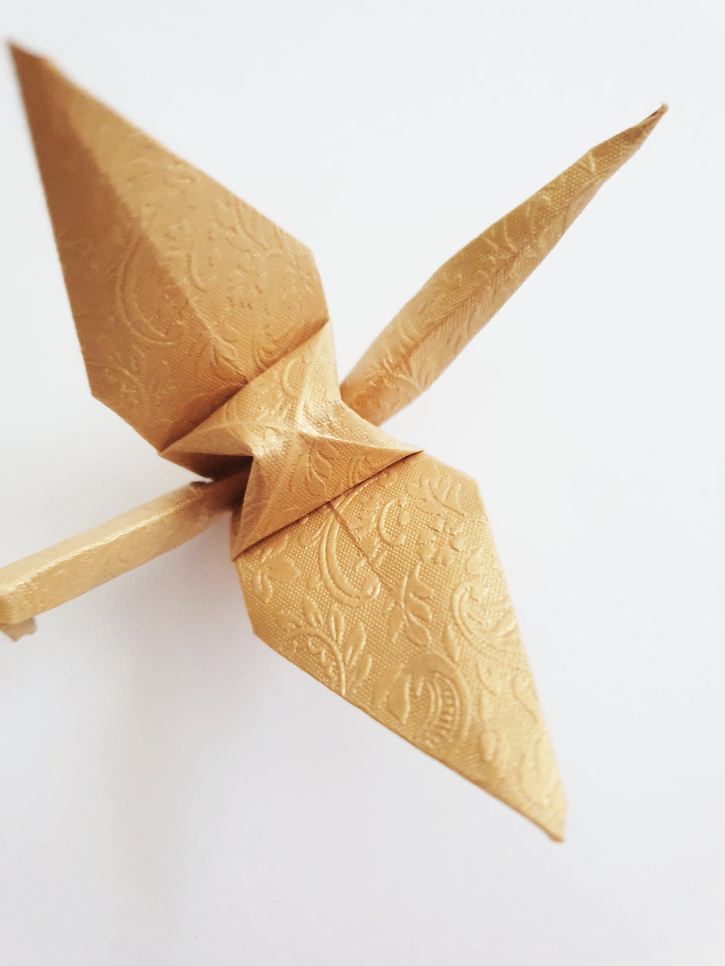 The Golden Origami Cranes