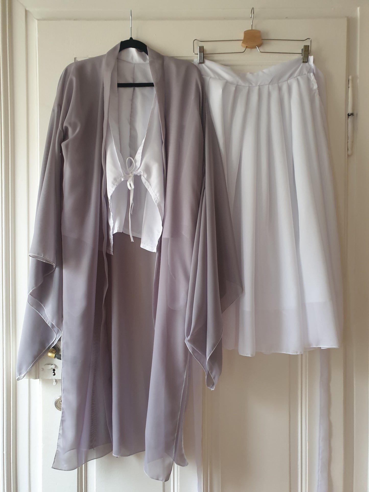 The Grey and White Hanfu