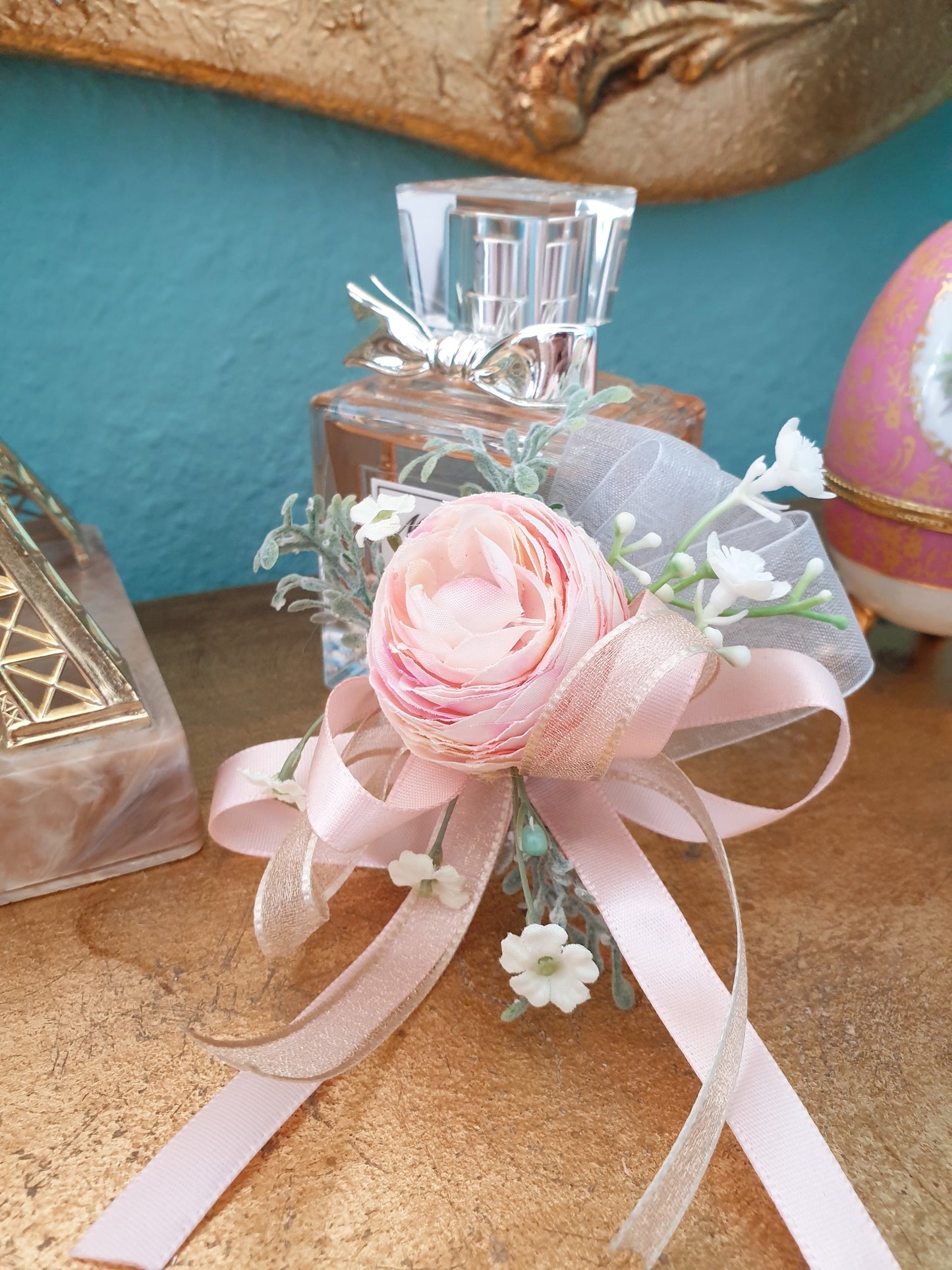 The Floral Brooch & Hair Clip