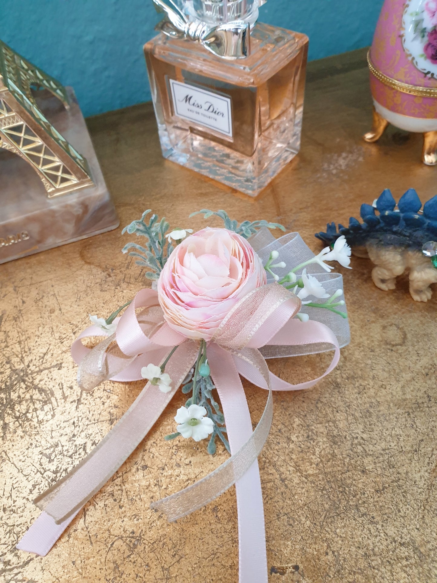 The Floral Brooch & Hair Clip