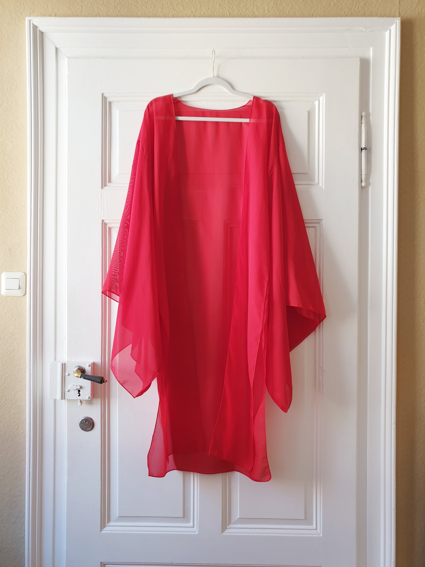 The Elegant Red Hanfu Coat