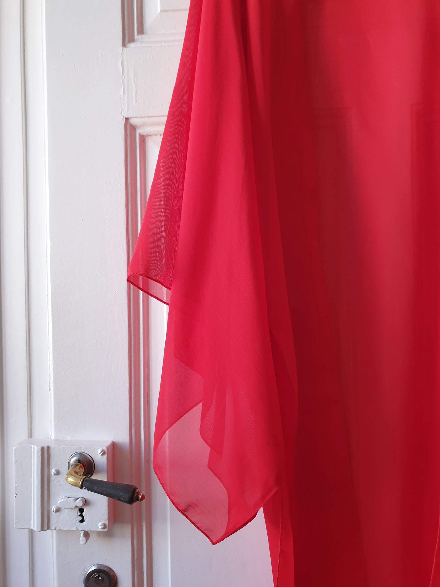 The Elegant Red Hanfu Coat