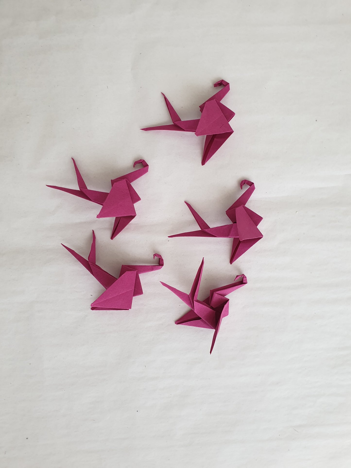 The Origami Flamingos