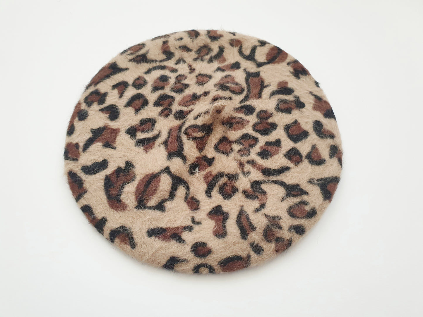 The Wild Things Wool Leopard Beret