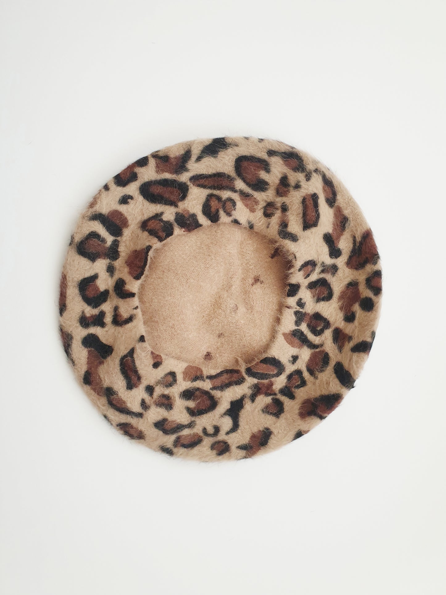 The Wild Things Wool Leopard Beret