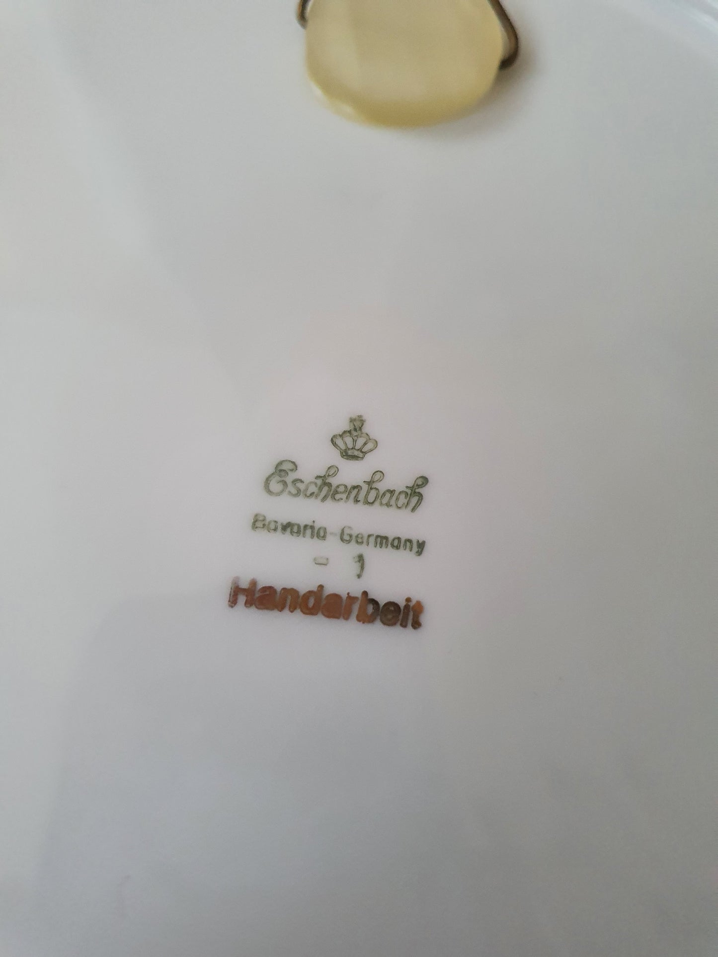 Authentic Vintage Eschenbach Bavaria Wall Plate