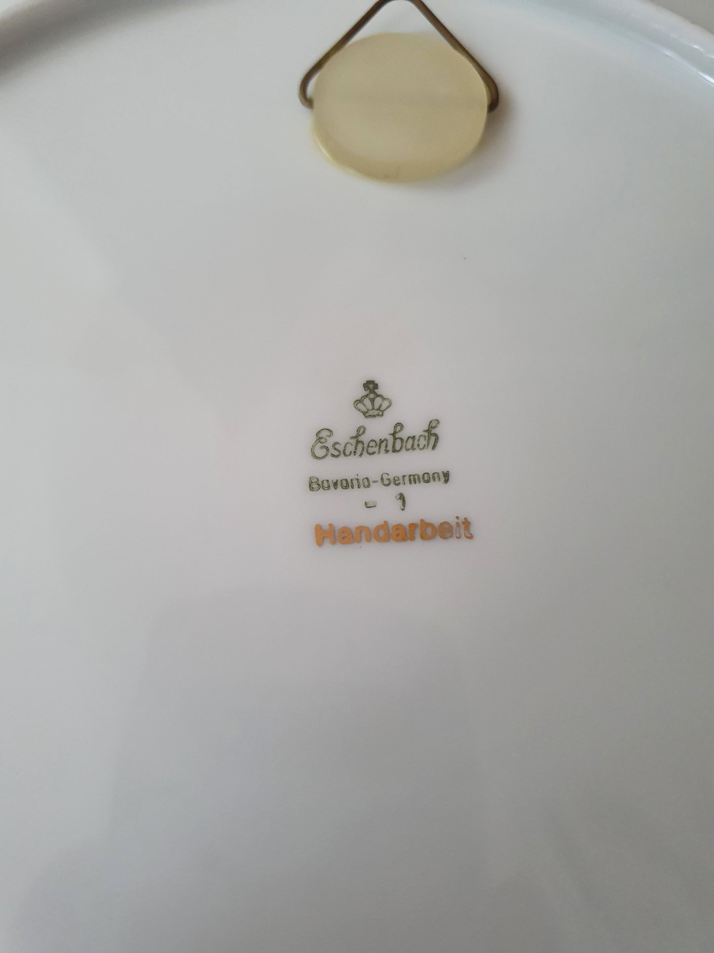 Authentic Vintage Eschenbach Bavaria Wall Plate