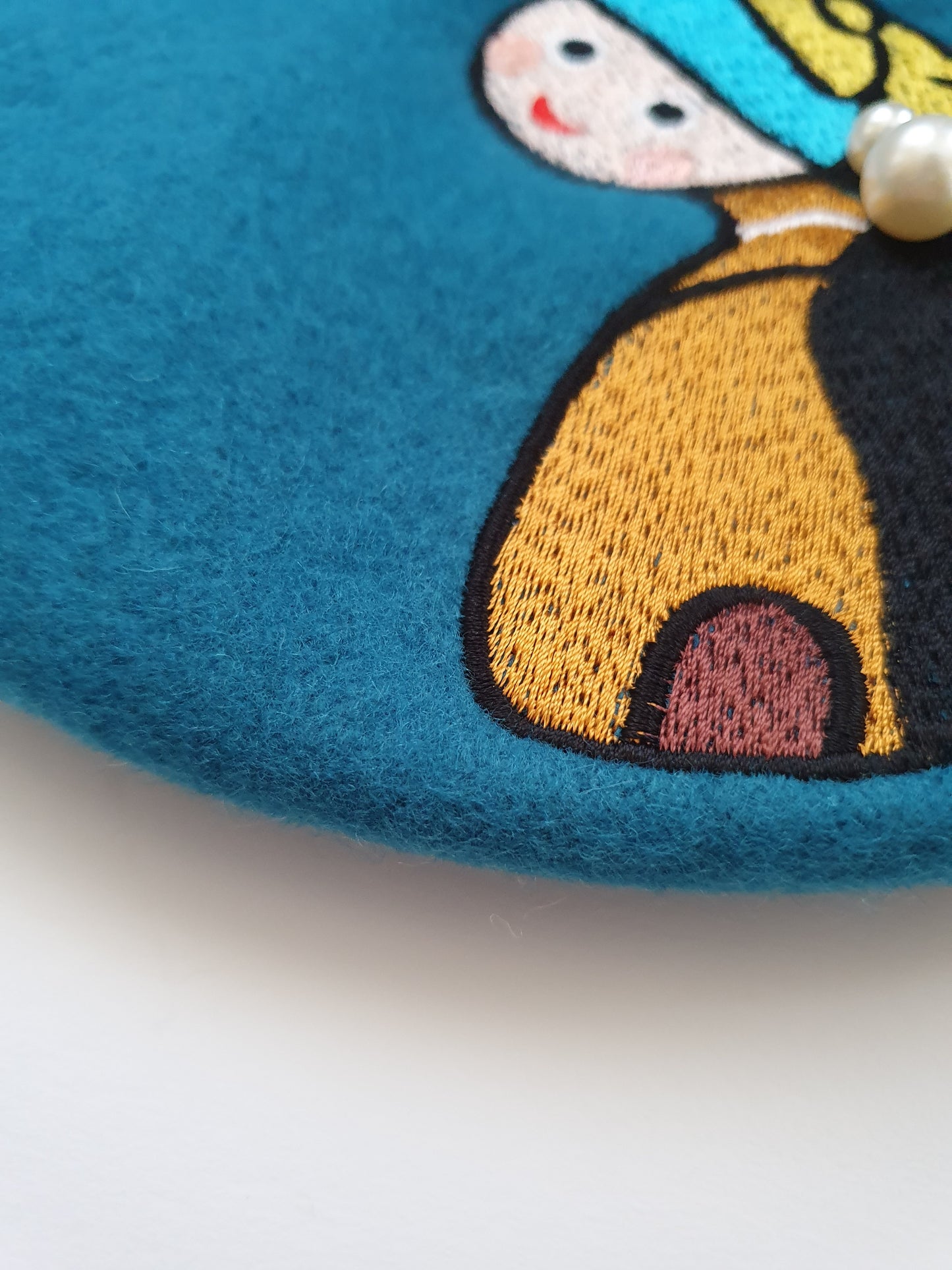 The Girl With A Pearl Earring Beret