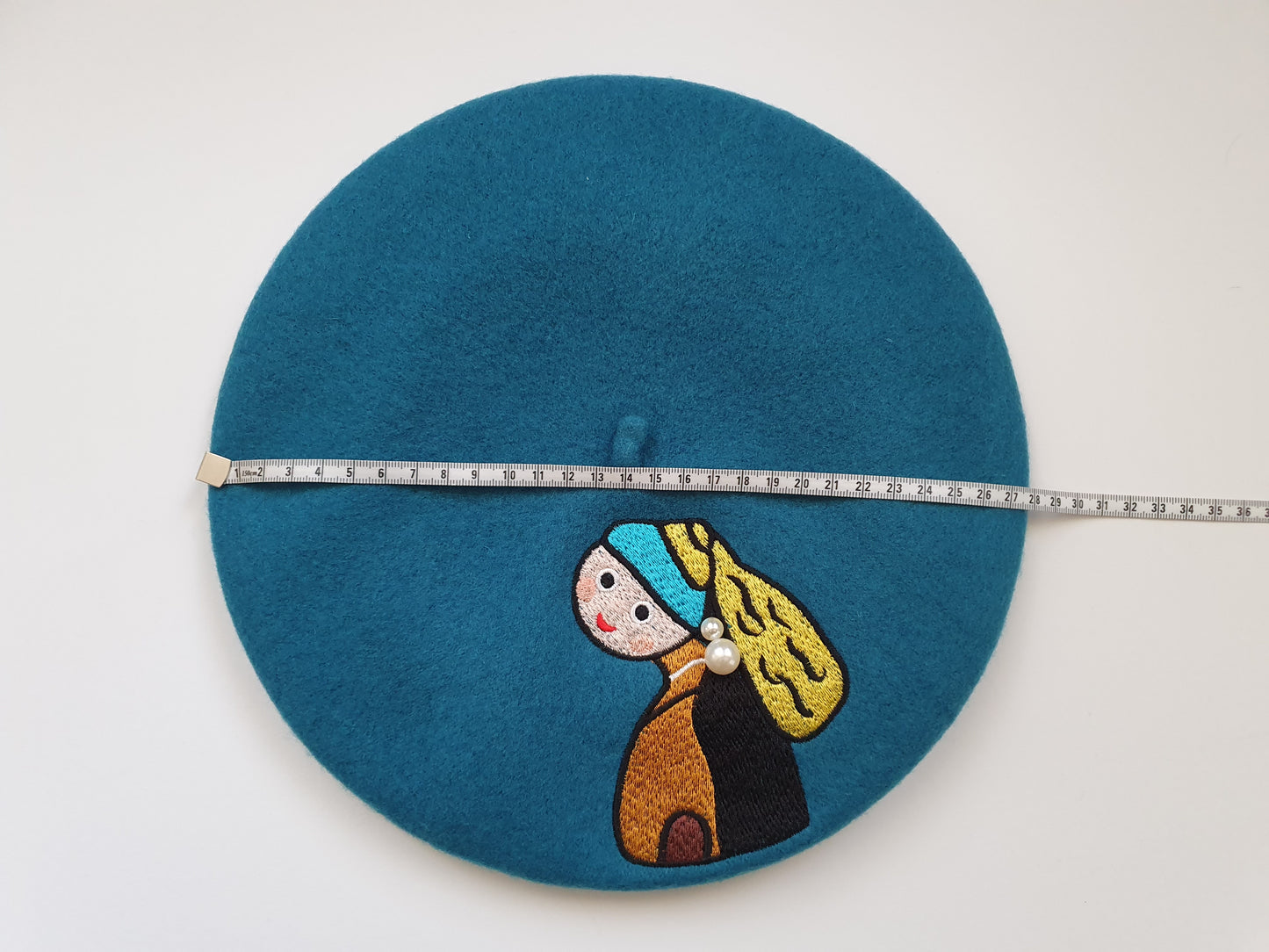 The Girl With A Pearl Earring Beret