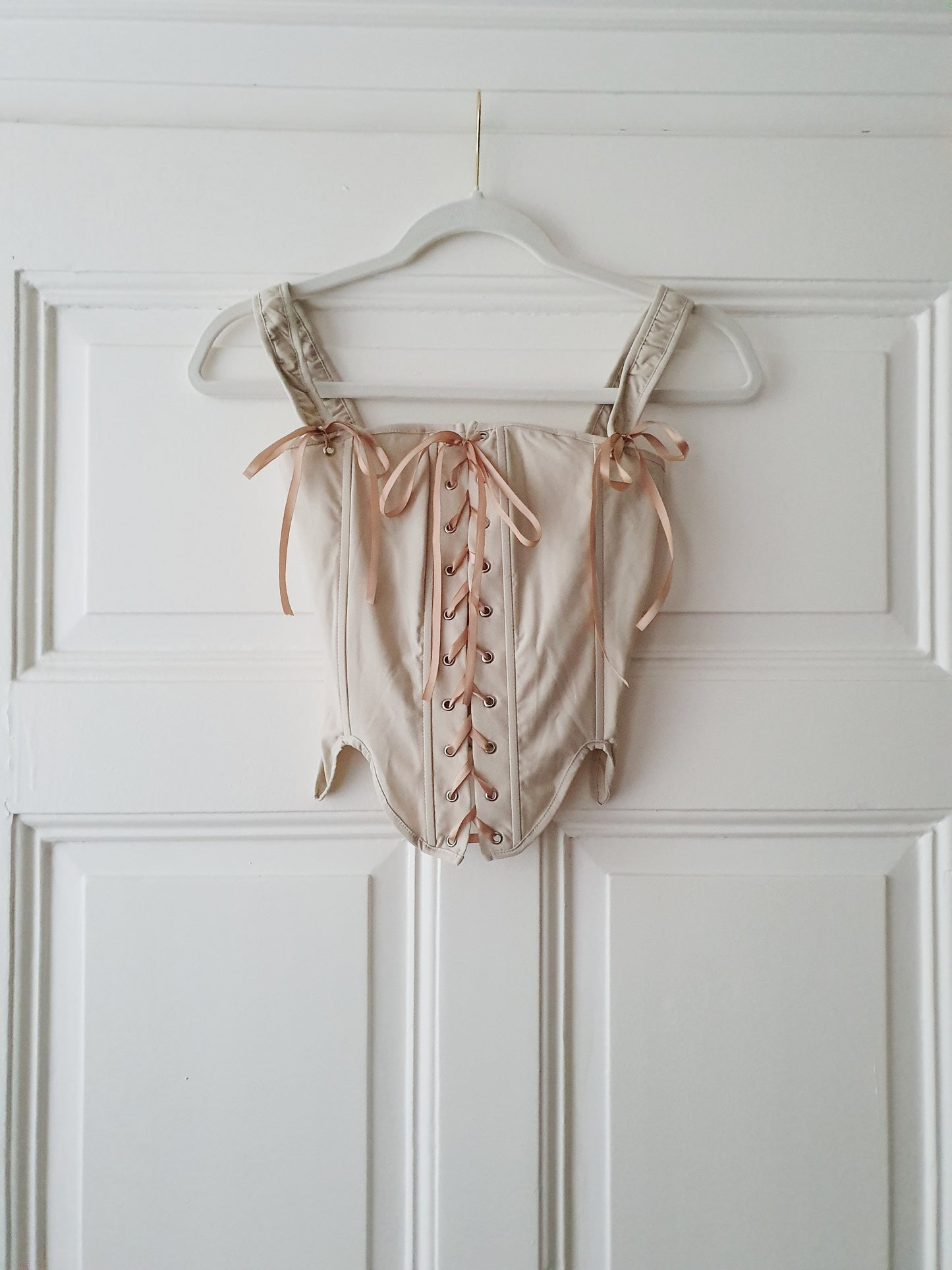 The Meadow Romance Corset Top - Cream