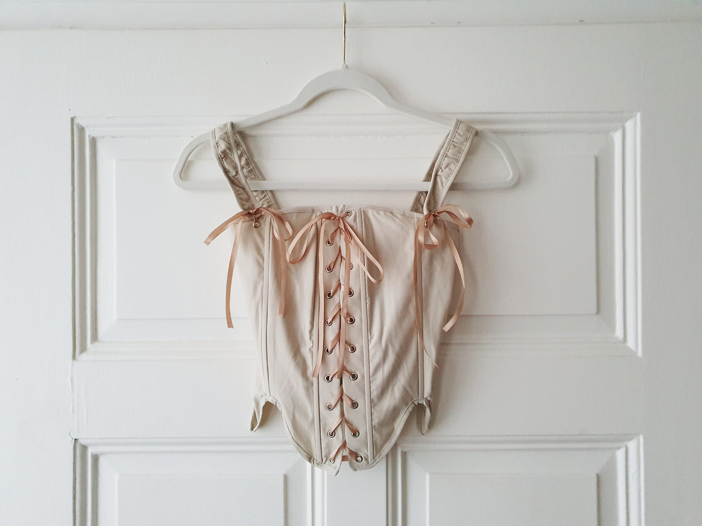 The Meadow Romance Corset Top - Cream