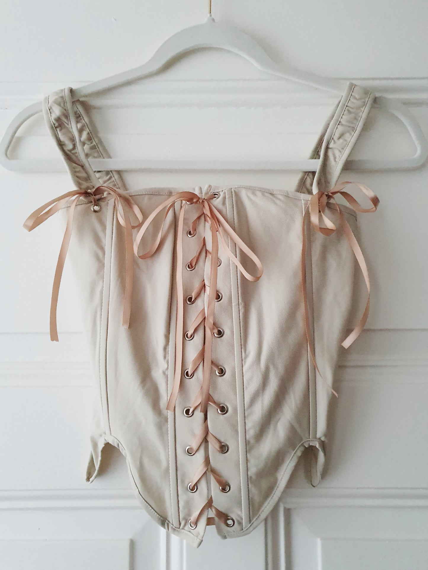 The Meadow Romance Corset Top - Cream