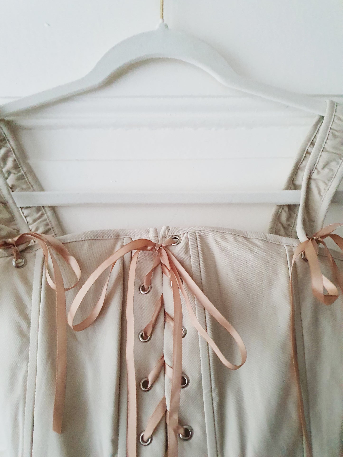 The Meadow Romance Corset Top - Cream
