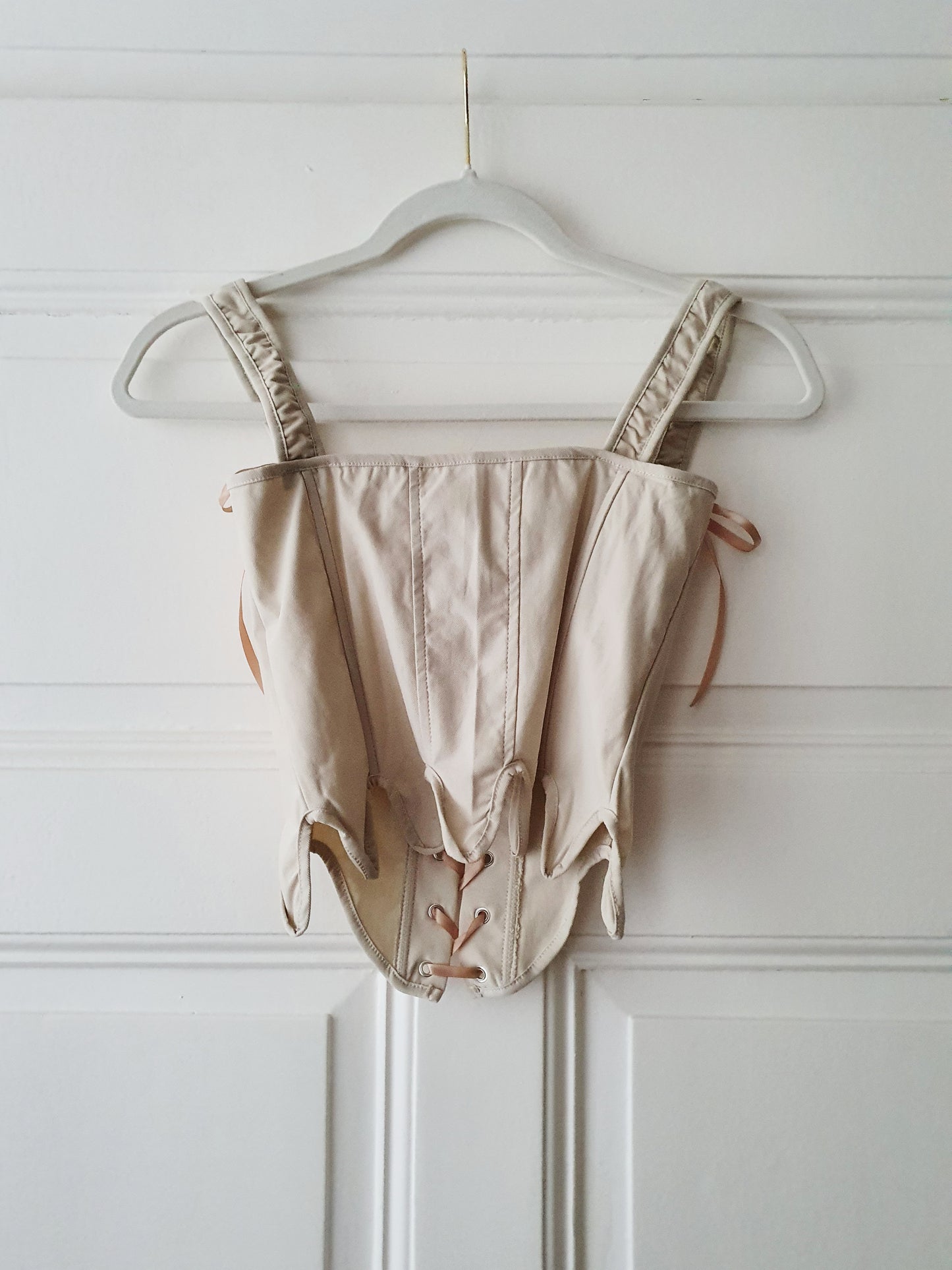 The Meadow Romance Corset Top - Cream