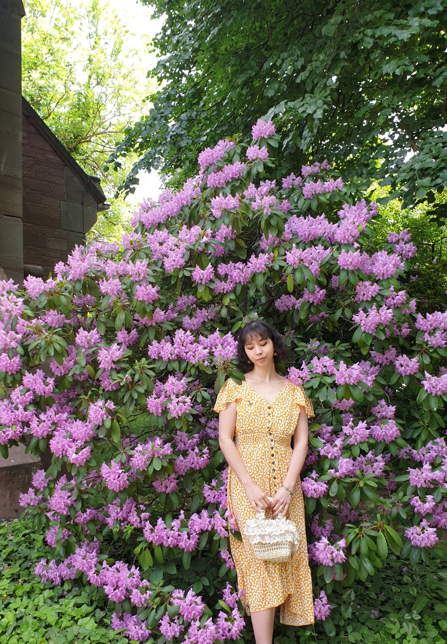 The Yellow Meadow Girl Dress