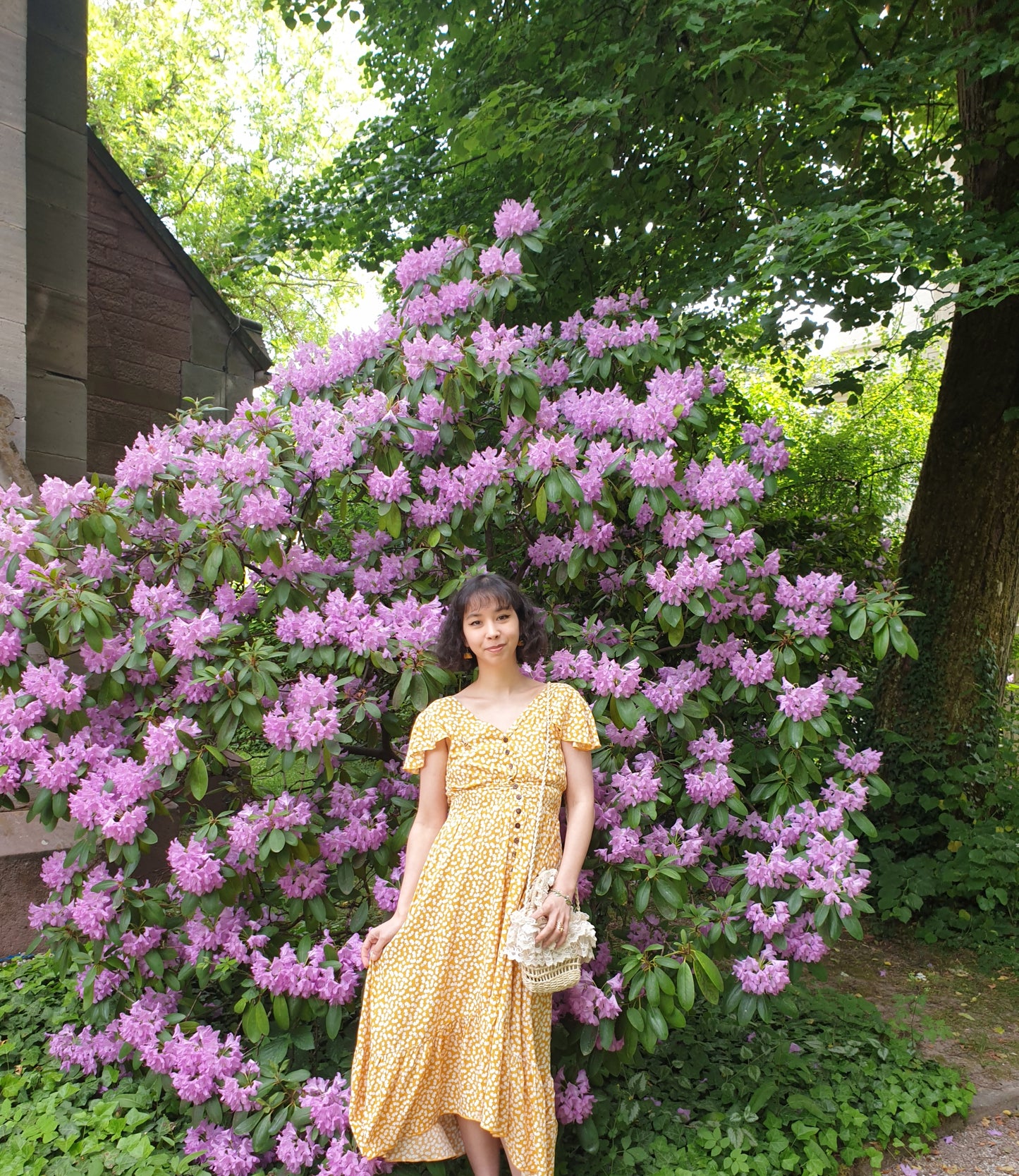 The Yellow Meadow Girl Dress