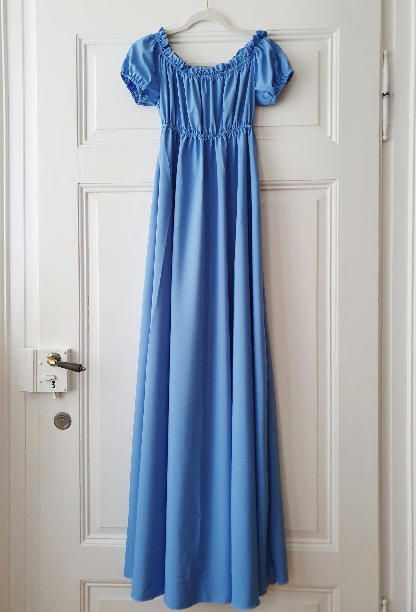 The Blue Regency Gown