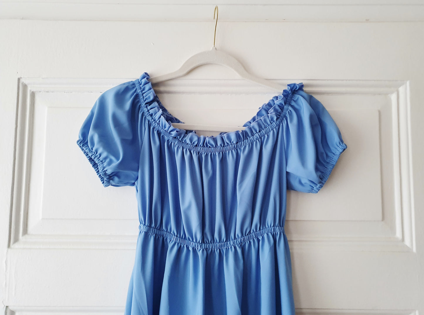 The Blue Regency Gown
