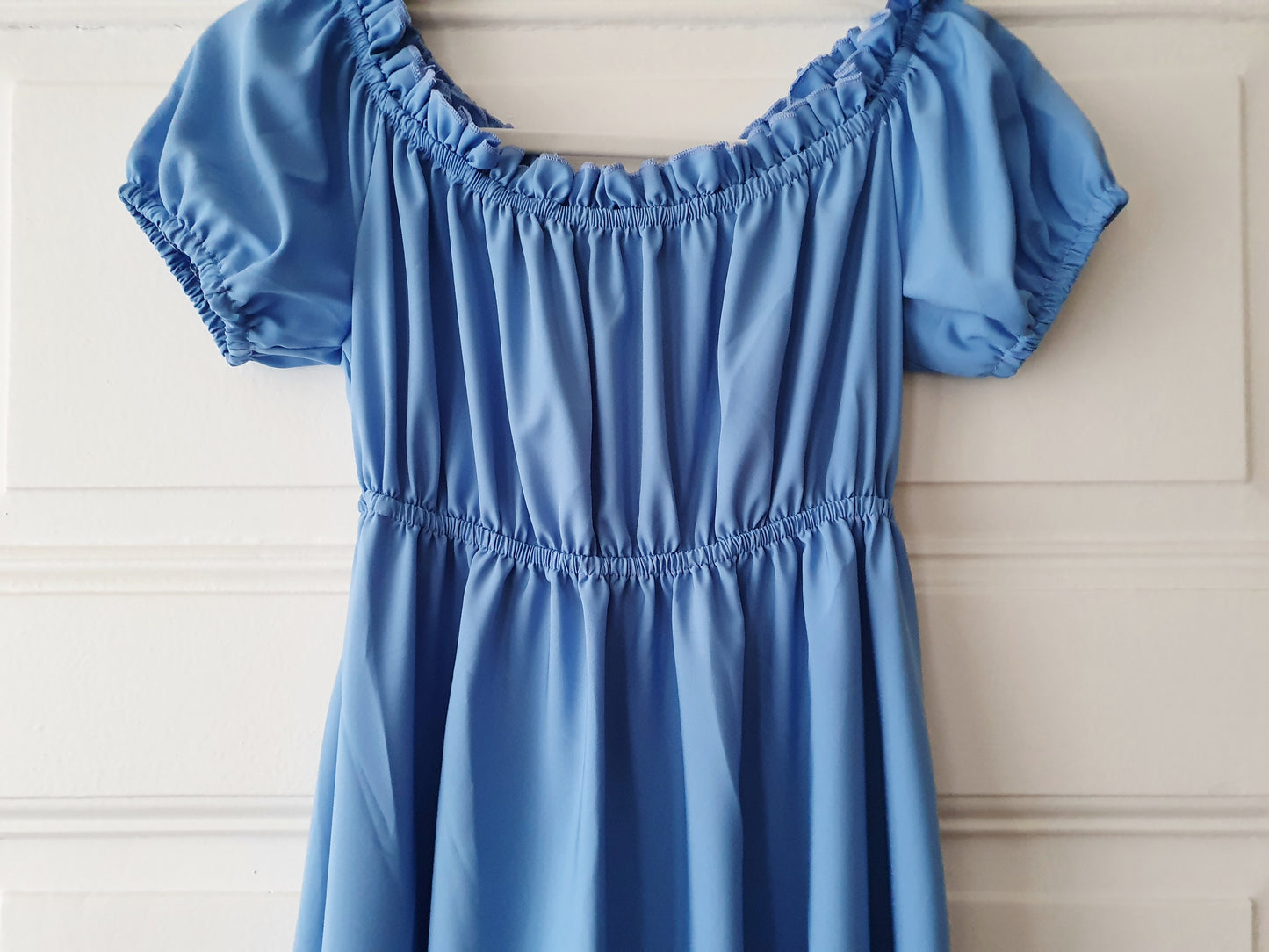 The Blue Regency Gown