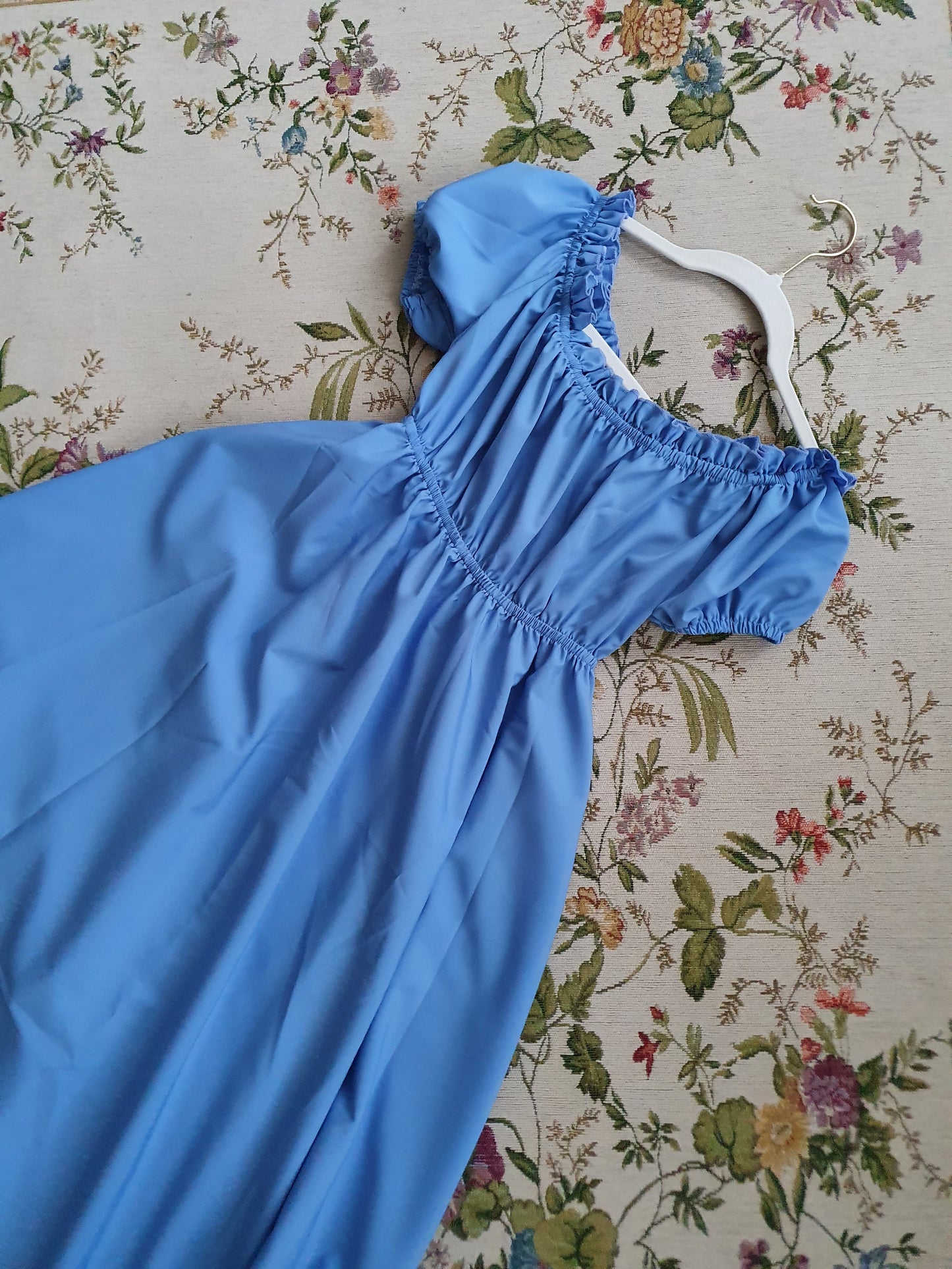 The Blue Regency Gown