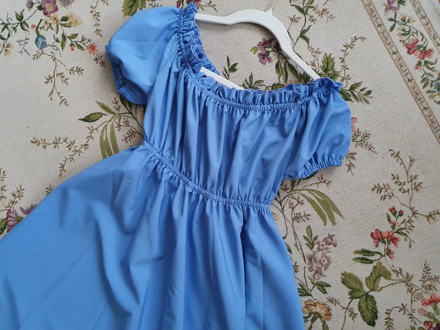 The Blue Regency Gown