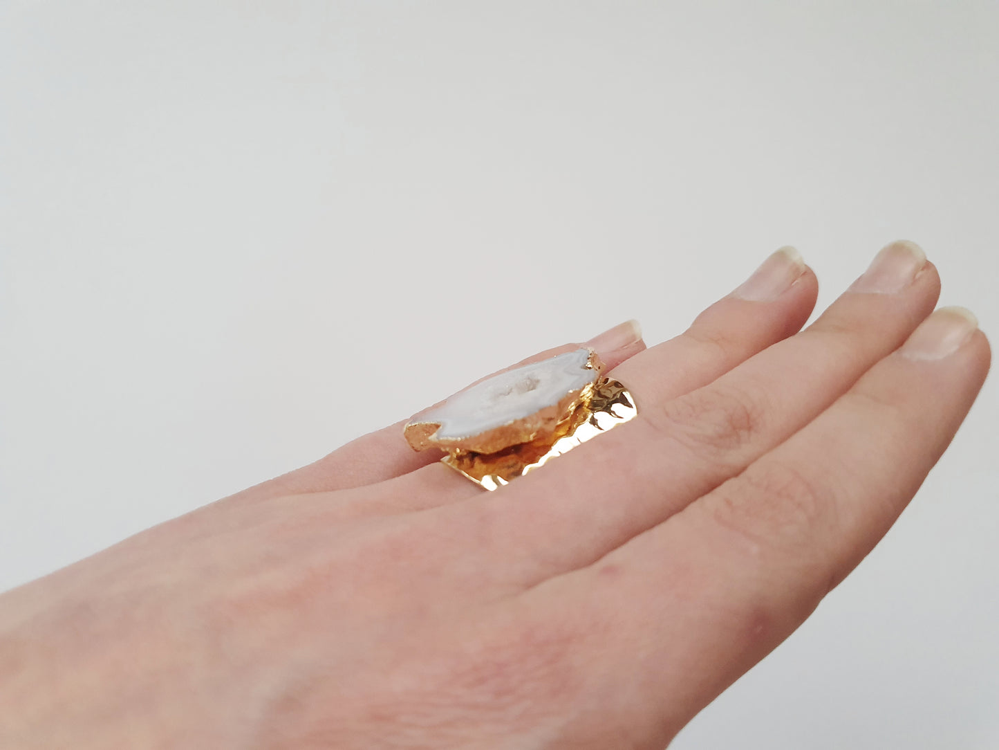 The Luxurious White Ring