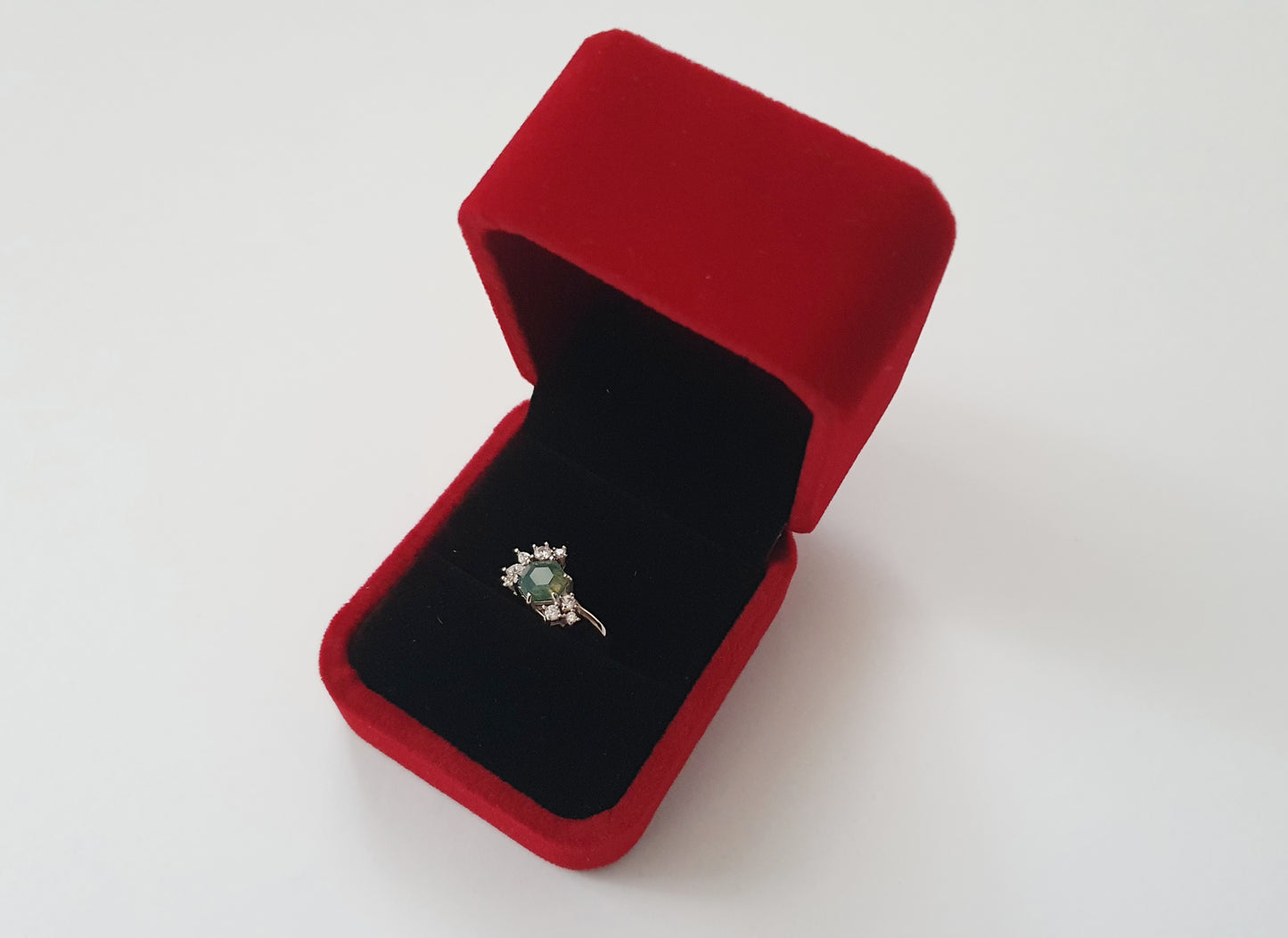 The Moss Agate Ring
