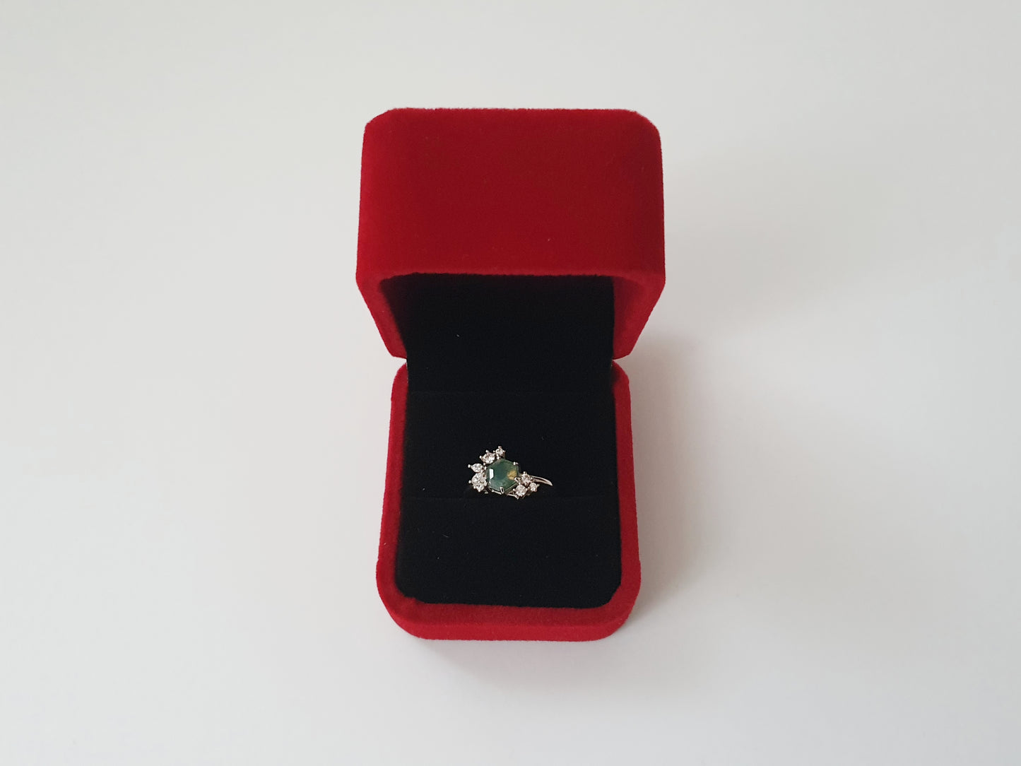 The Moss Agate Ring