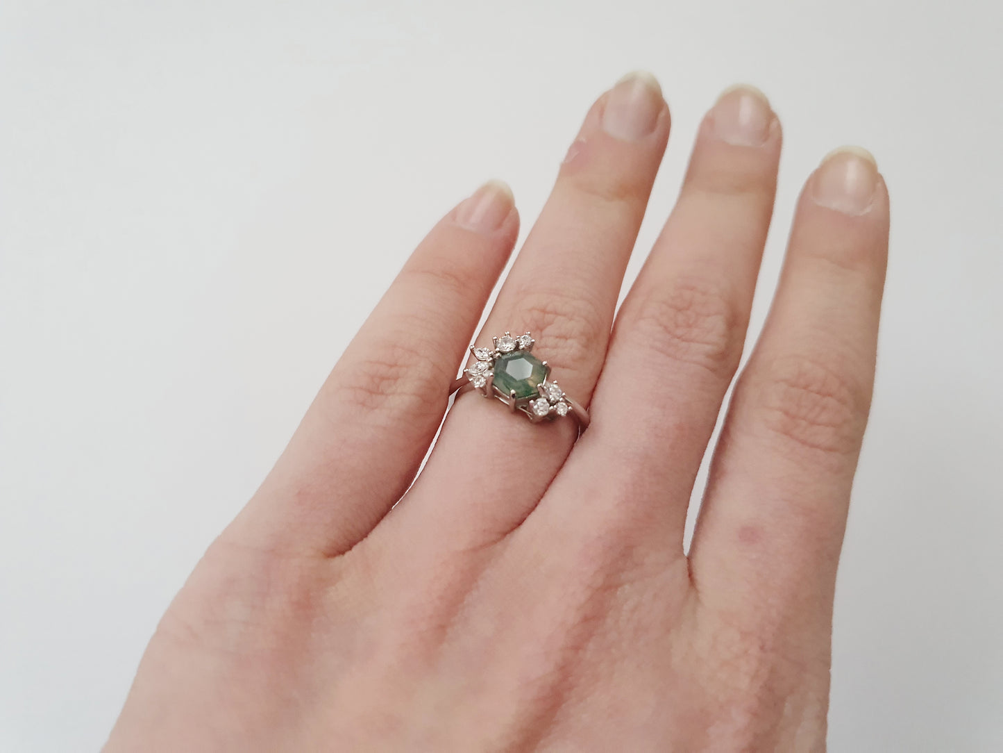The Moss Agate Ring