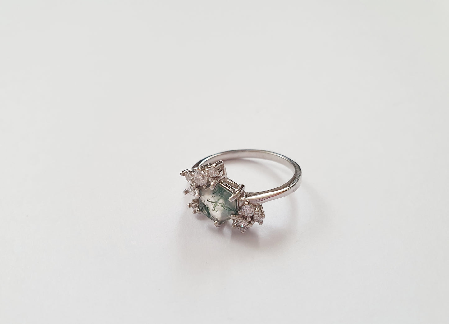 The Moss Agate Ring