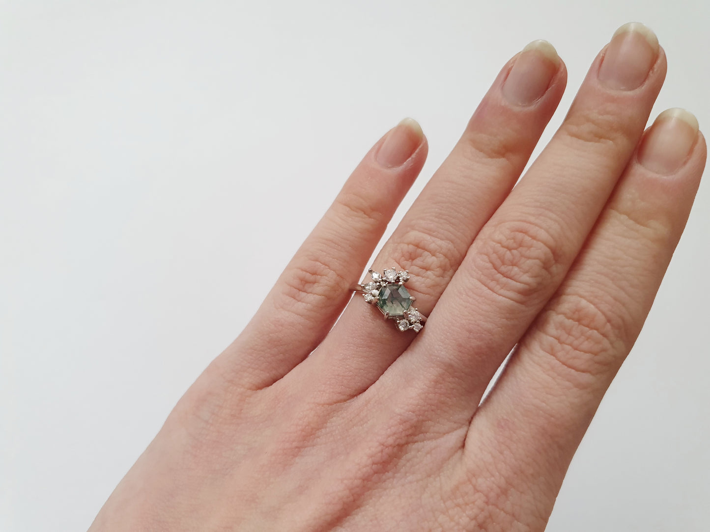 The Moss Agate Ring