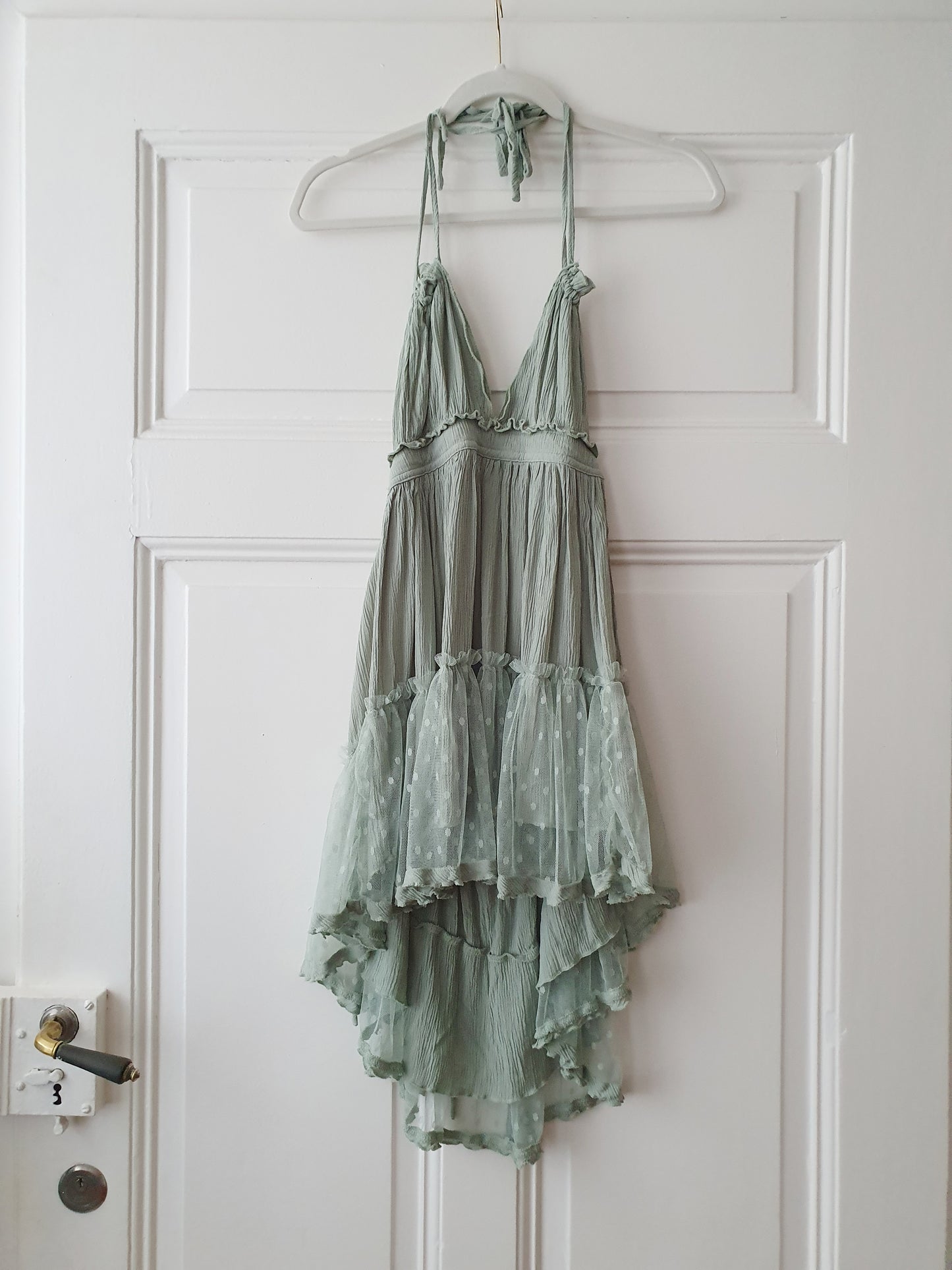 The Beltane Dress In Light Green