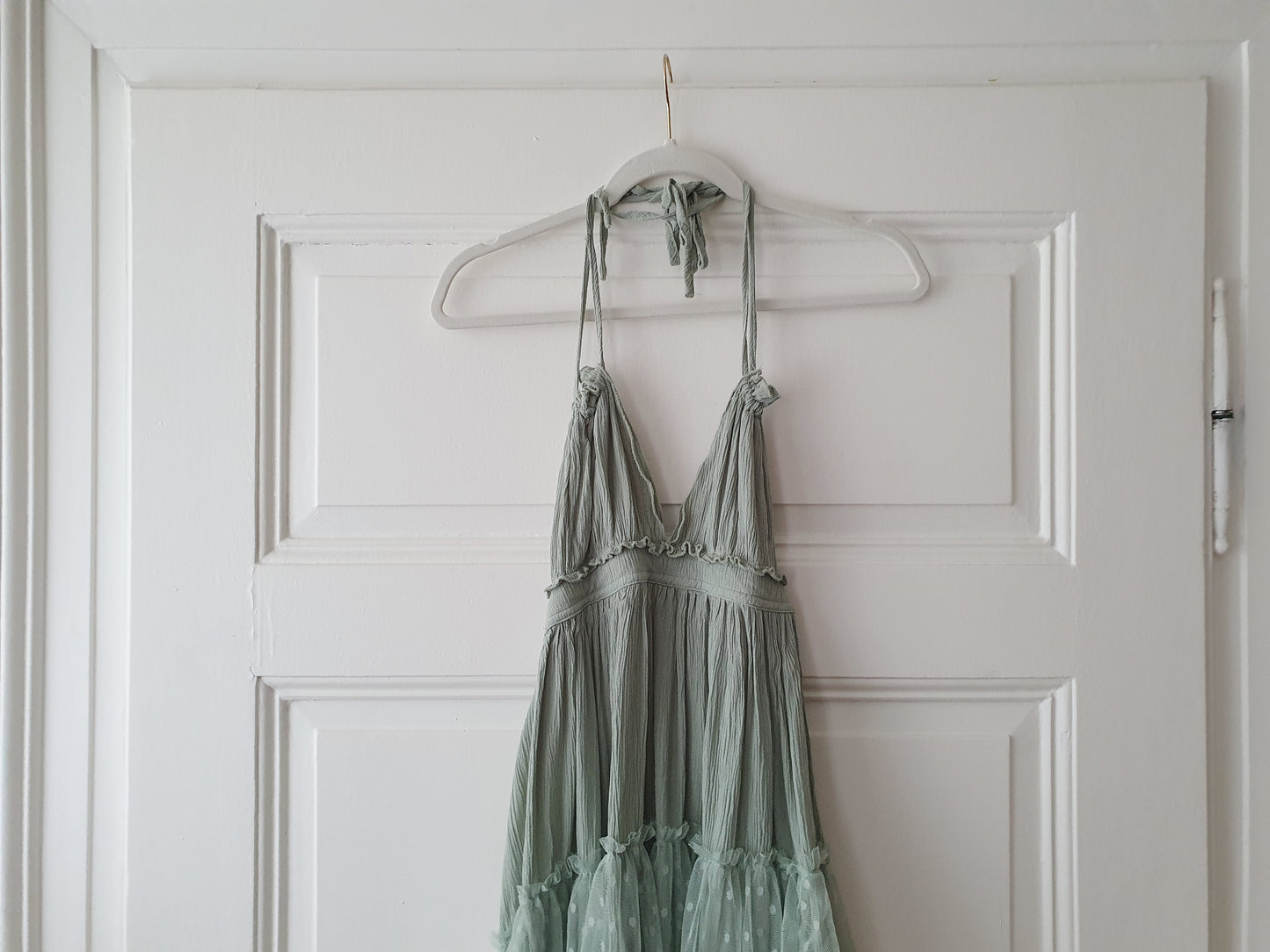 The Beltane Dress In Light Green