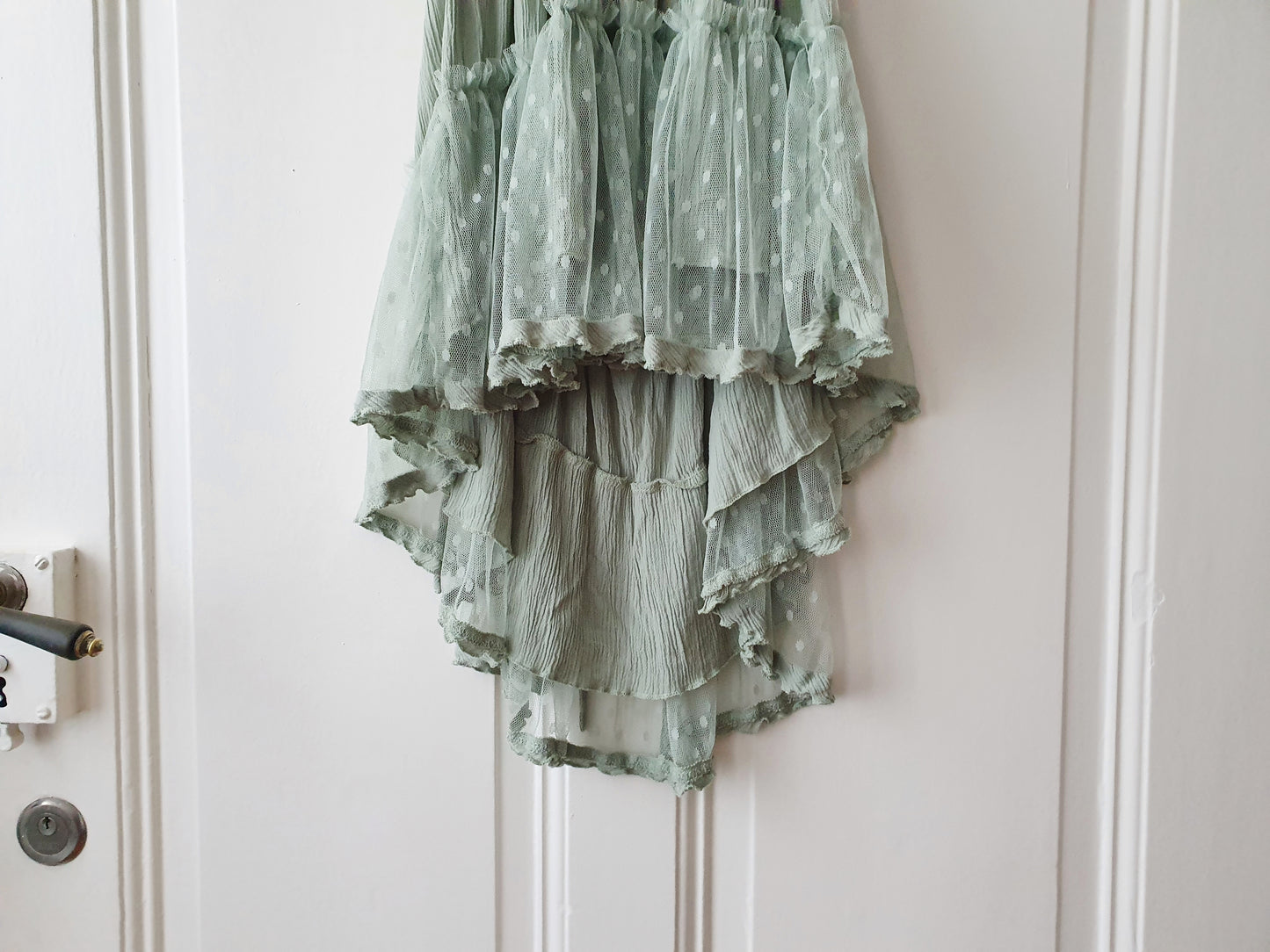 The Beltane Dress In Light Green
