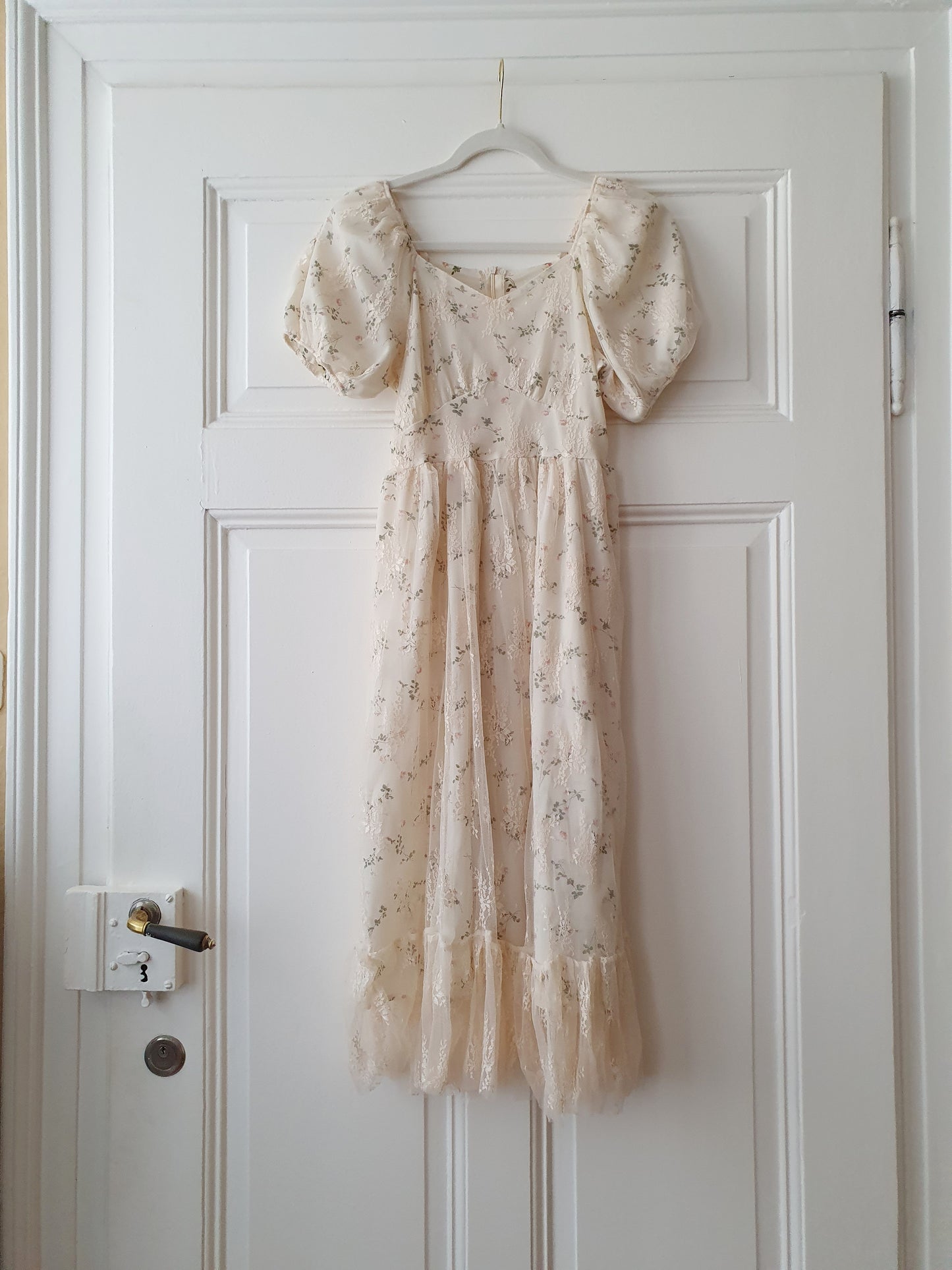 The Cream Coloured Anthea Dress