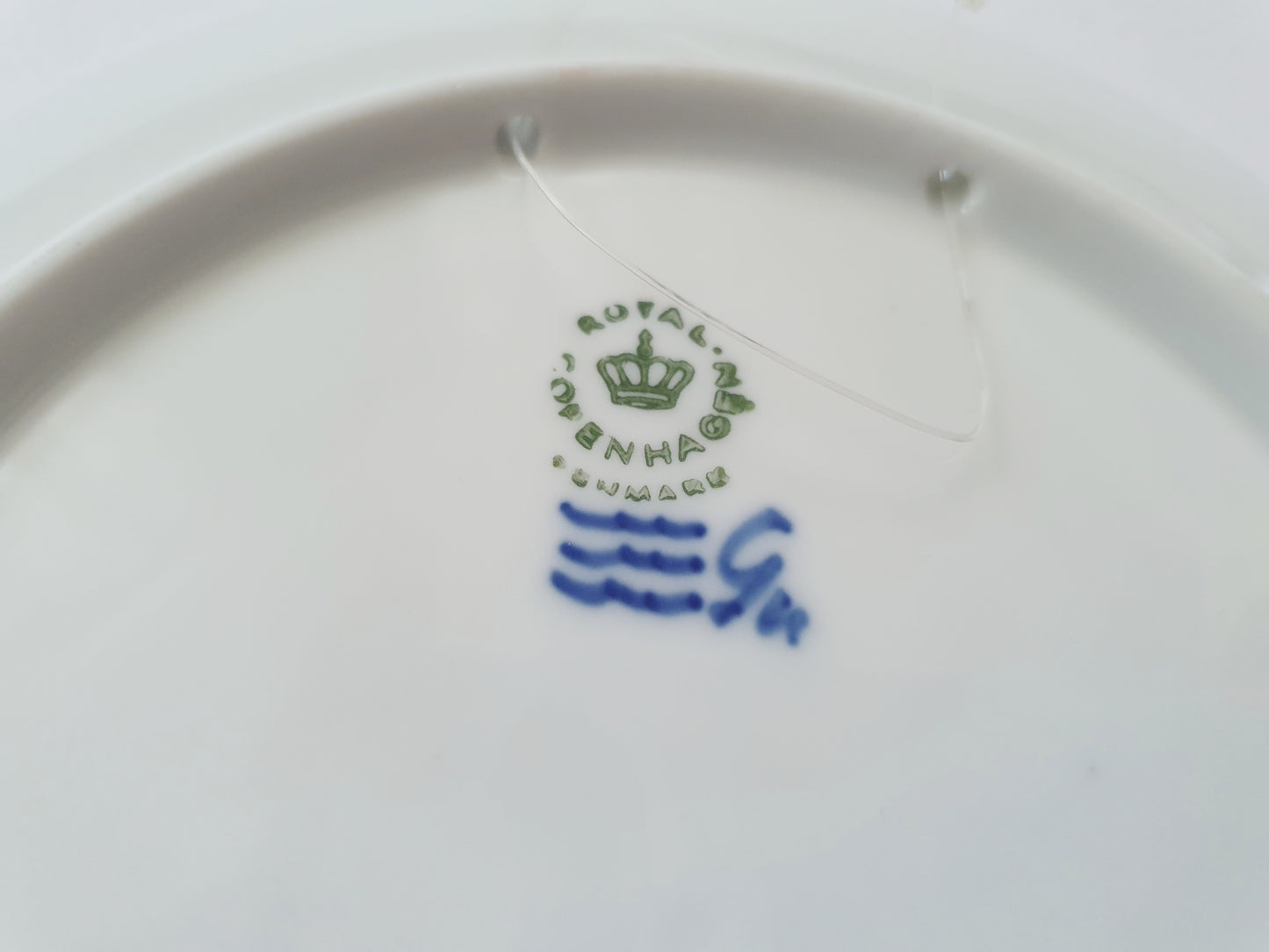 Authentic Vintage Royal Copenhagen Collector's Plate from 1977