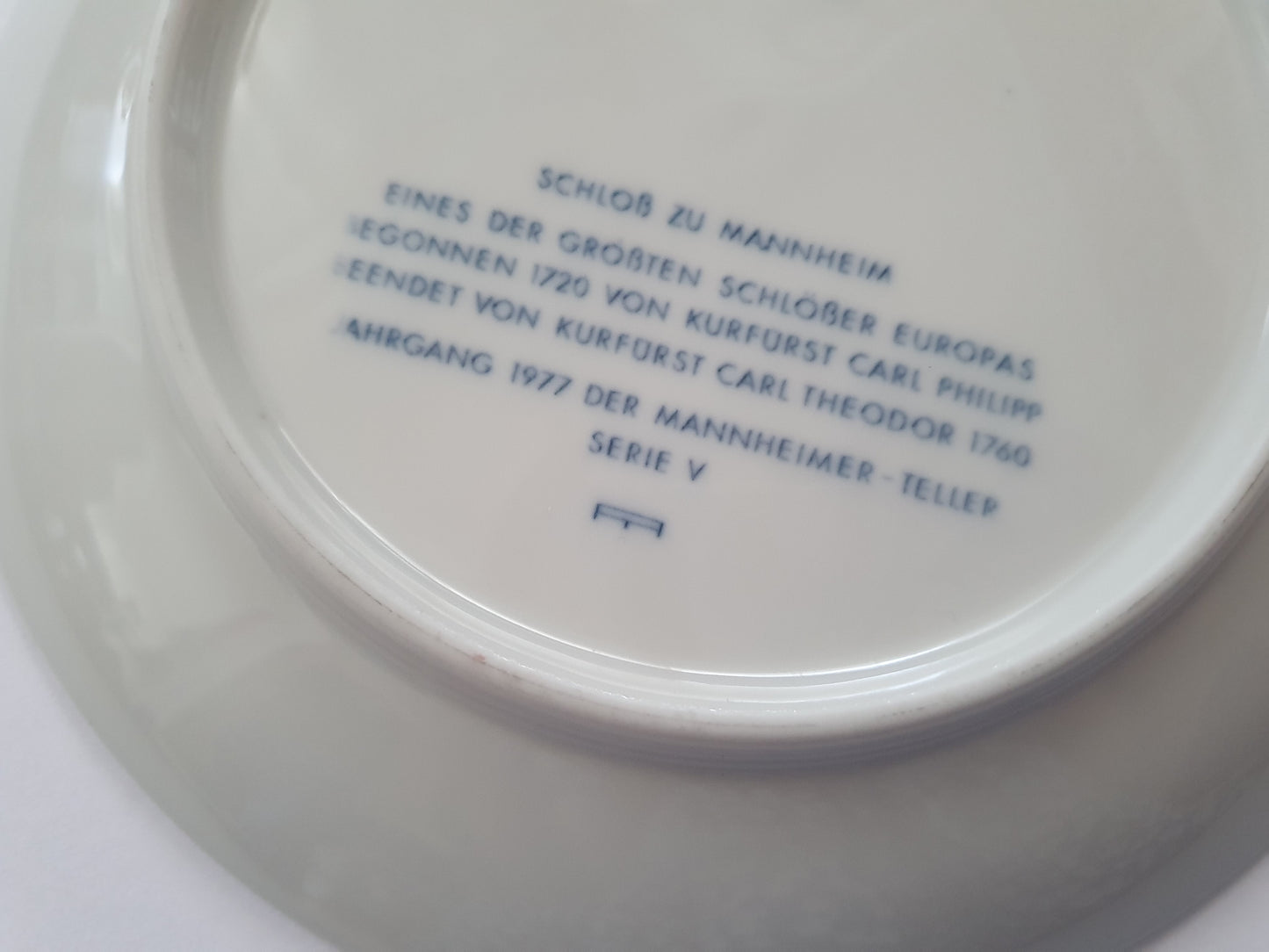 Authentic Vintage Royal Copenhagen Collector's Plate from 1977