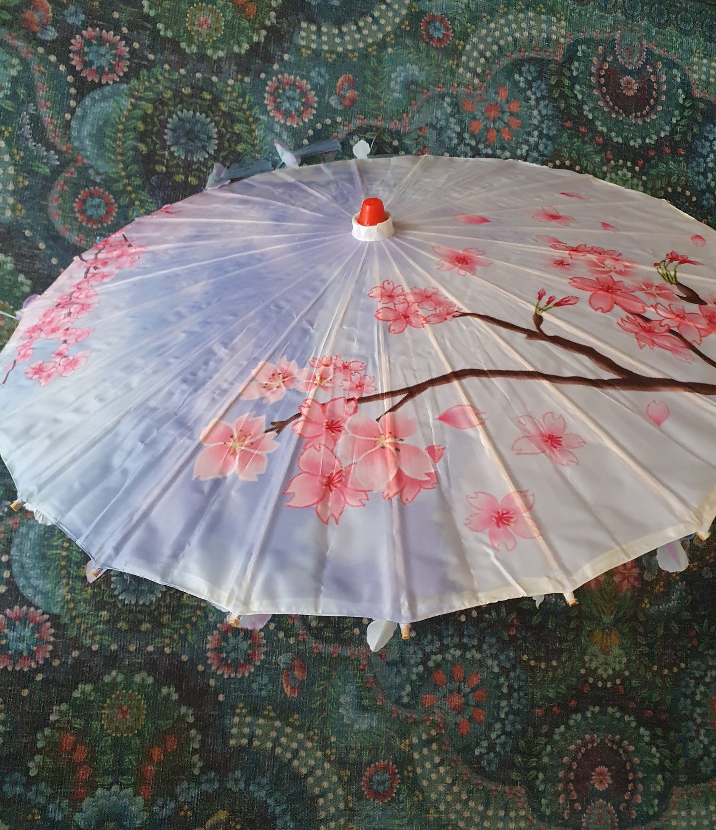 The Blue Hanfu Parasol
