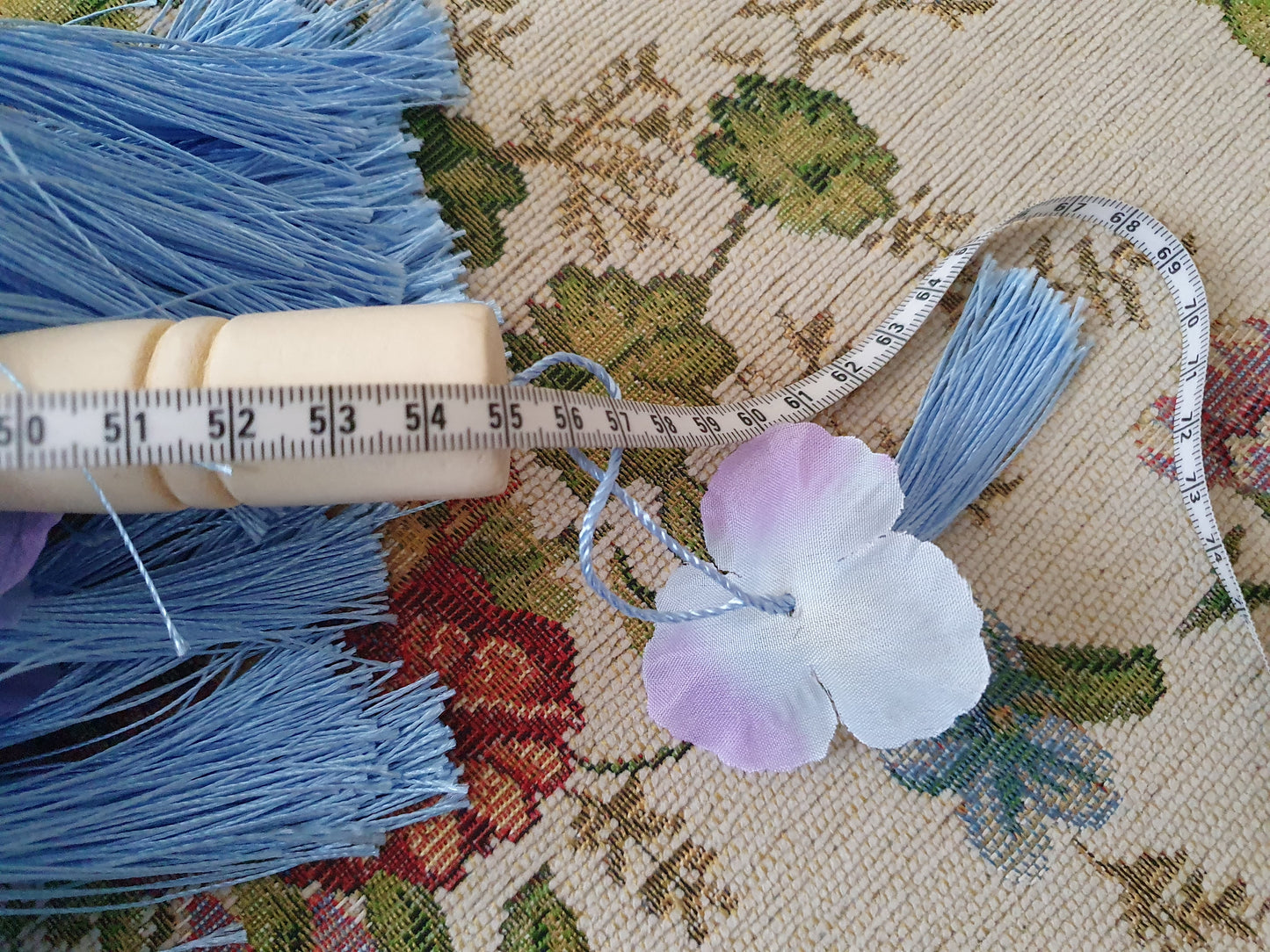 The Blue Hanfu Parasol