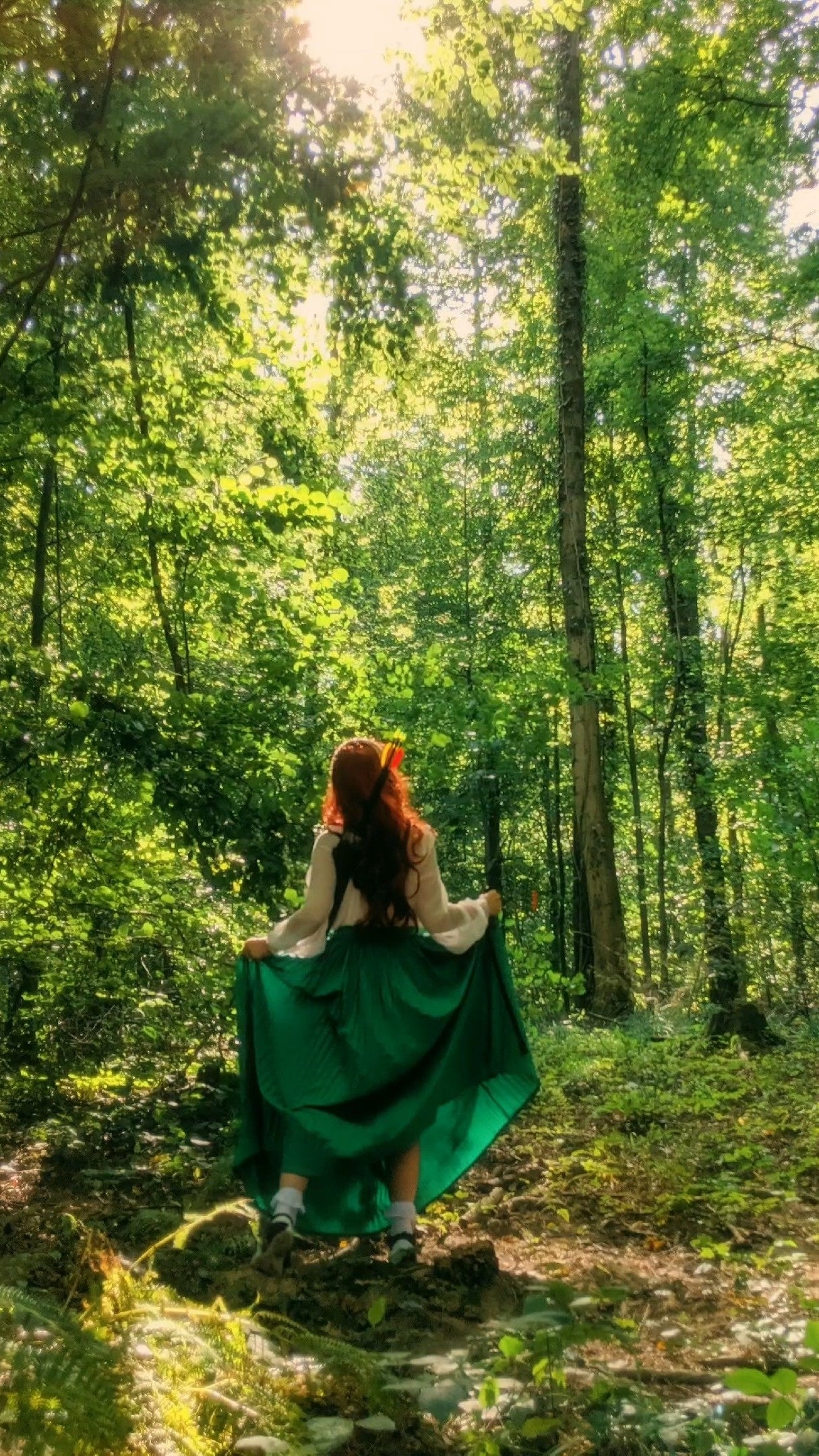 The Emerald Beauty Maxi Skirt