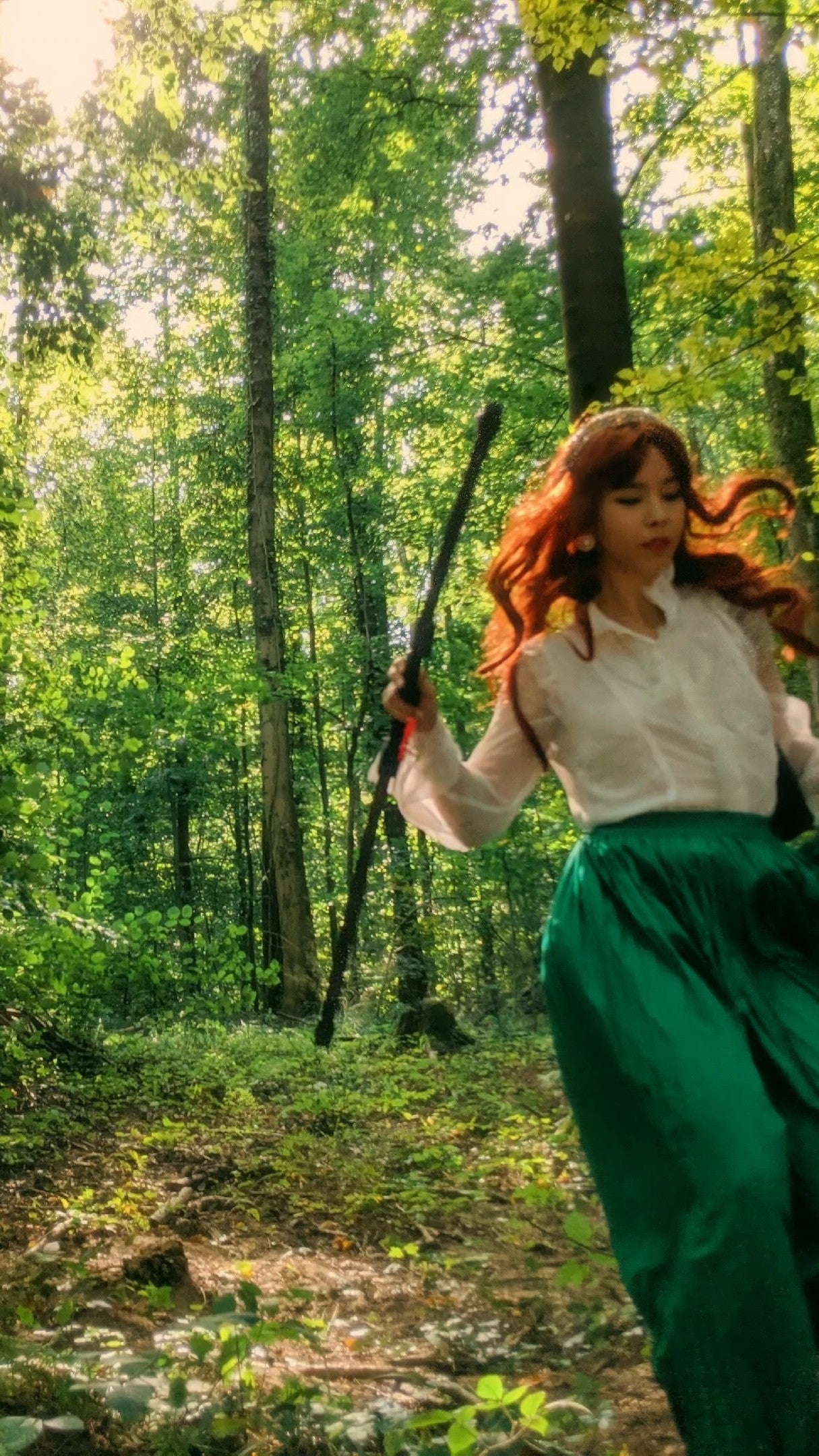 The Emerald Beauty Maxi Skirt